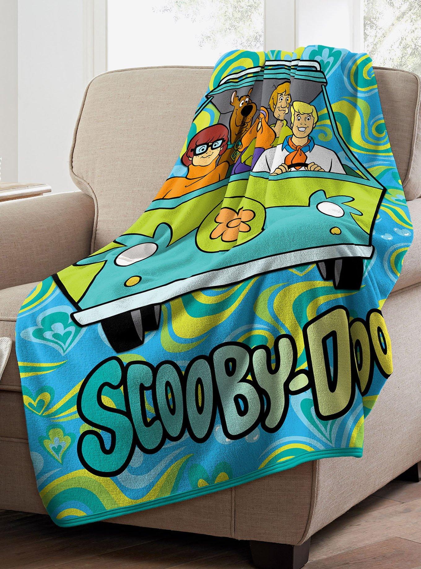 Scooby-Doo! Groovy Baby Micro Raschel Throw, , alternate