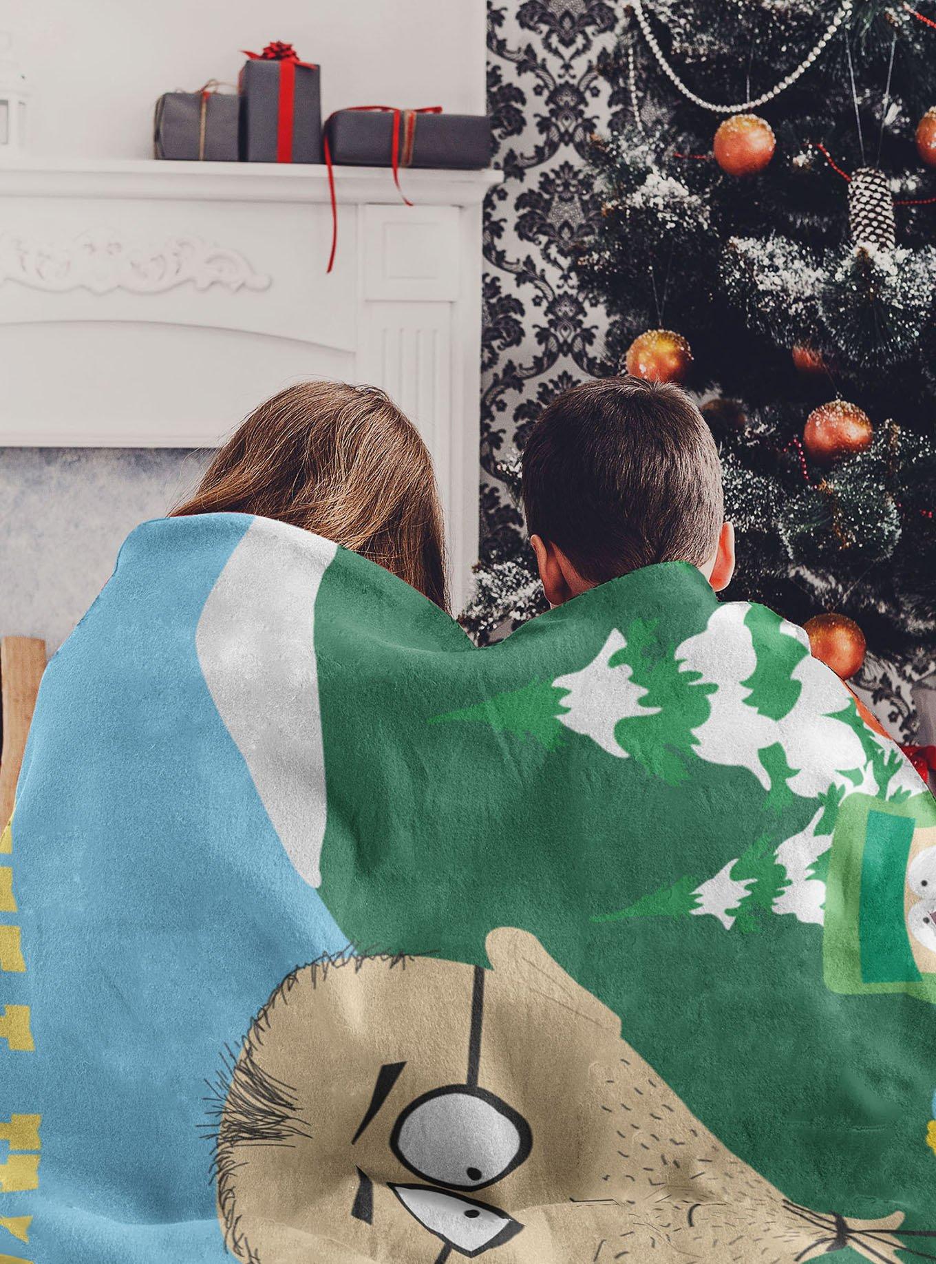 South Park Bus Stop Micro Raschel Throw, , alternate