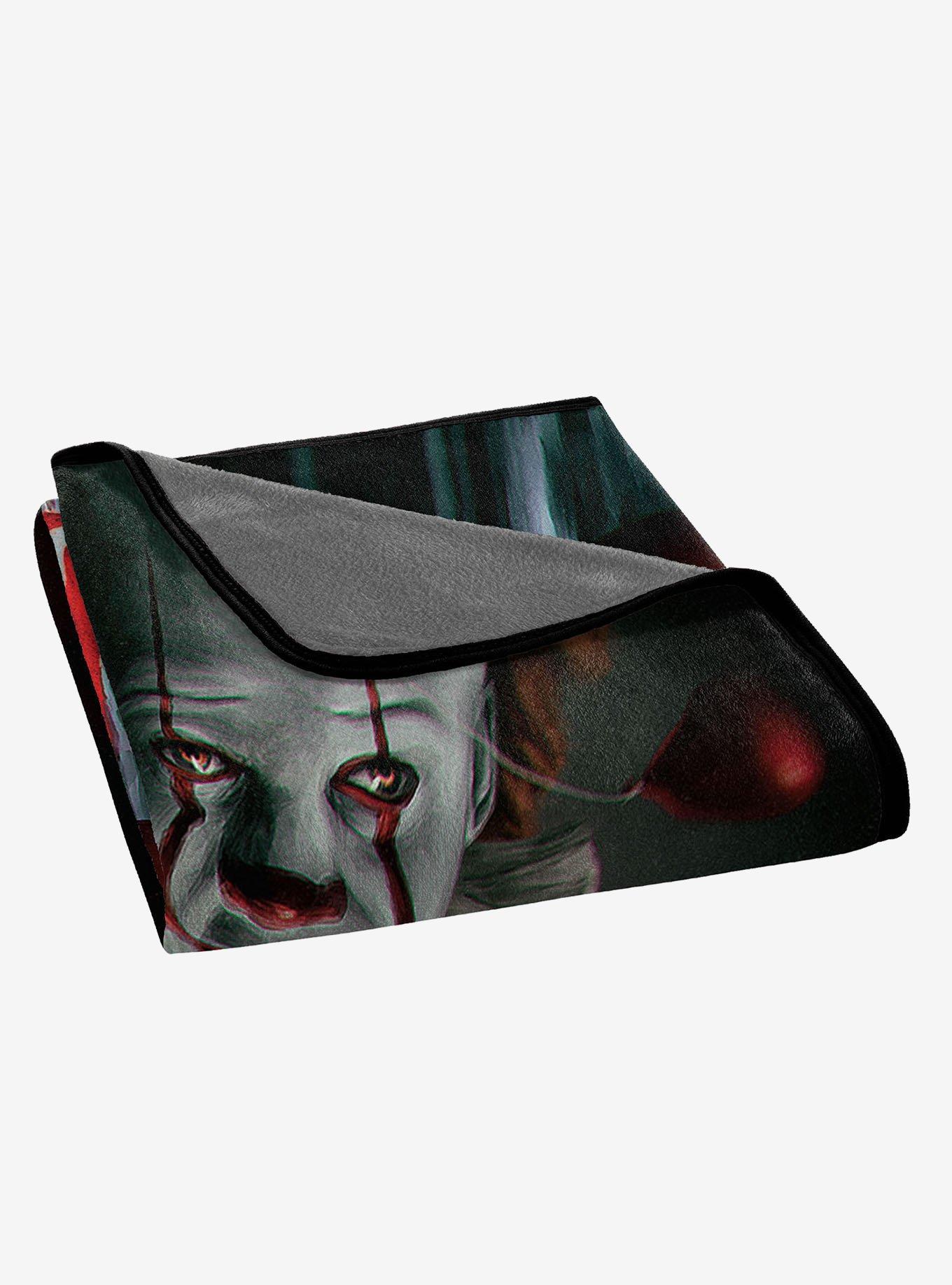 IT: Chapter 2 Pennywise Hallucination Micro Raschel Throw, , alternate - view 4