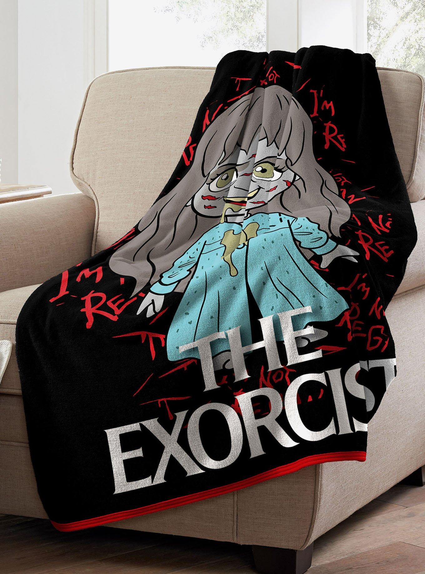 The Exorcist Lovely Day Micro Raschel Throw, , alternate