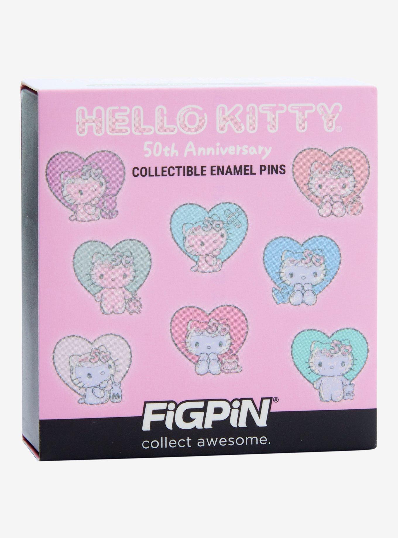 FiGPiN Hello Kitty 50th Anniversary Blind Box Enamel Pin, , hi-res