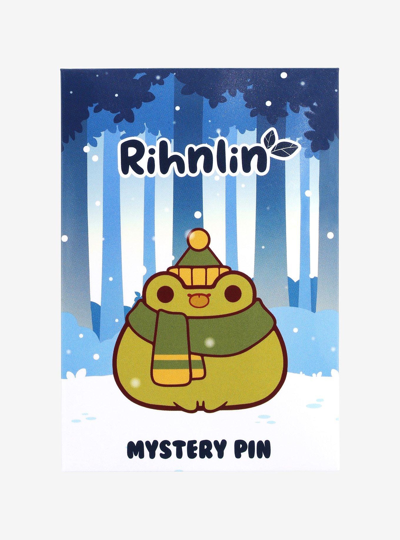Holiday Frog Blind Bag Enamel Pin By Rihnlin, , hi-res
