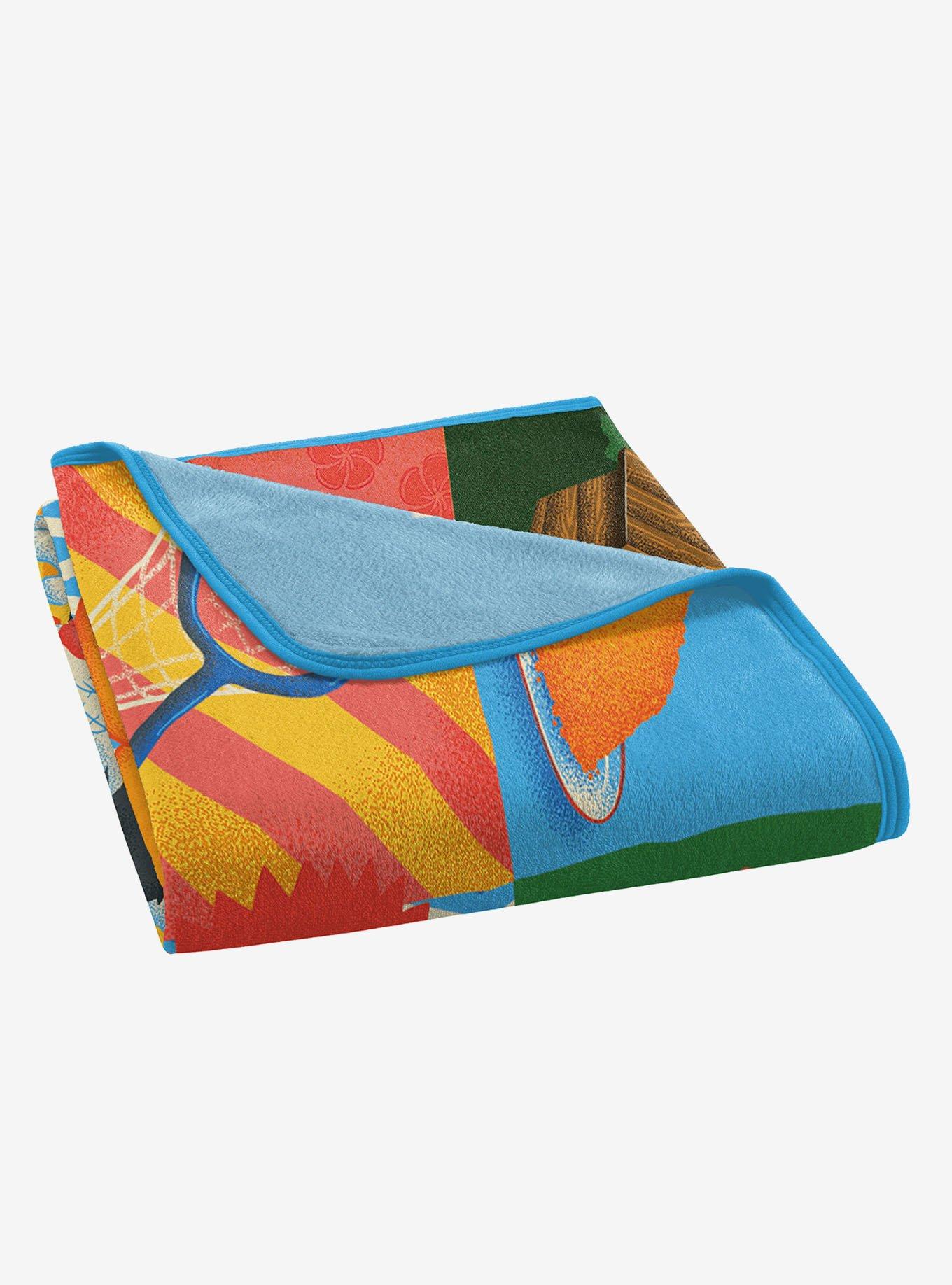 Looney Tunes Artsy Tweety Micro Raschel Throw, , alternate - view 4