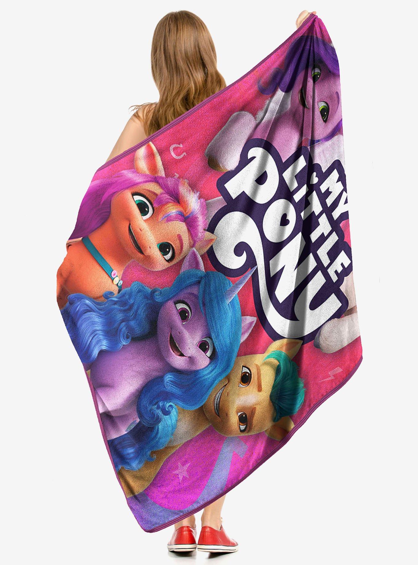 My Little Pony Poster Micro Raschel Throw, , alternate