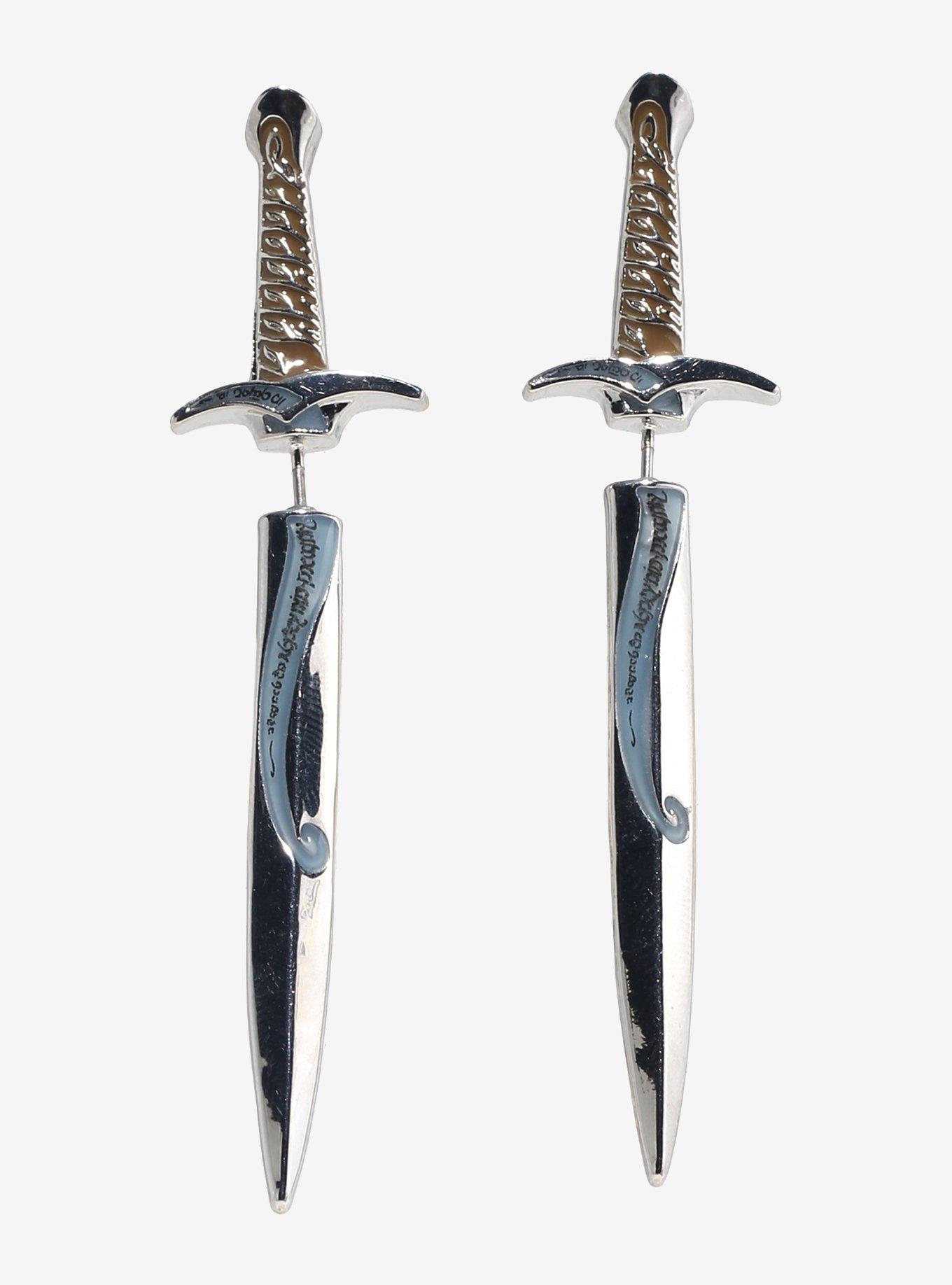 The Lord Of The Rings Sting Glow-In-The-Dark Front/Back Earrings, , hi-res