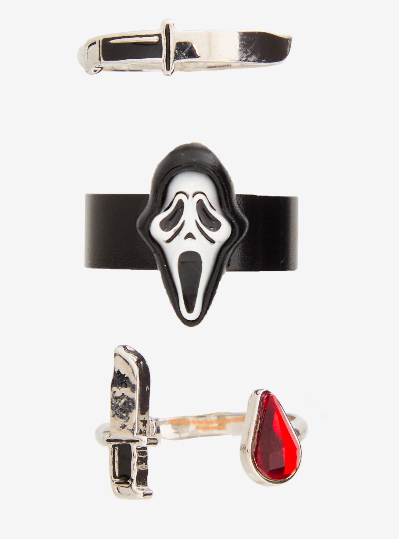 Ghost Face Spinning Knife Ring Set, , hi-res