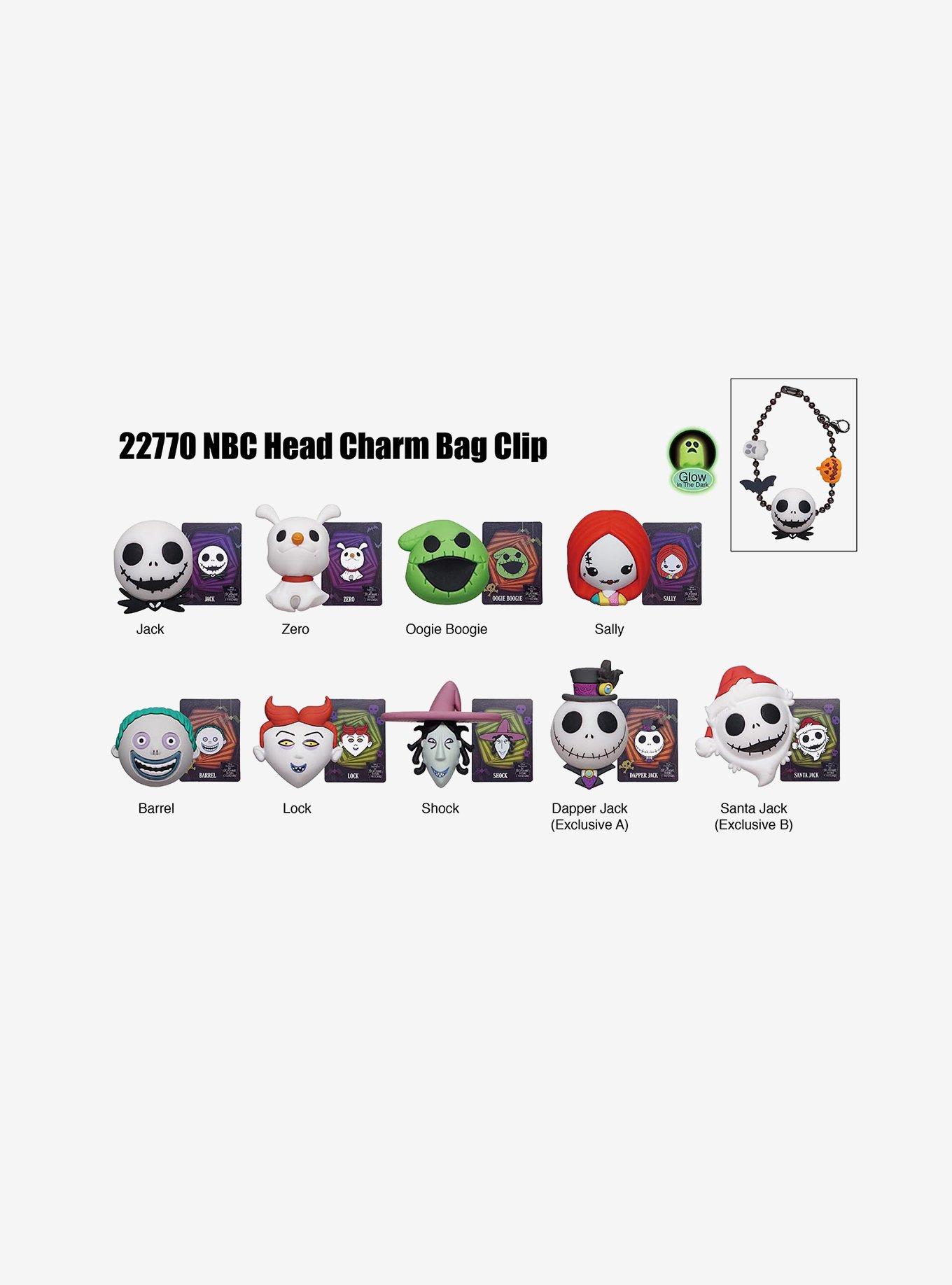 The Nightmare Before Christmas Character Charm Blind Box Figural Bag Clip, , alternate