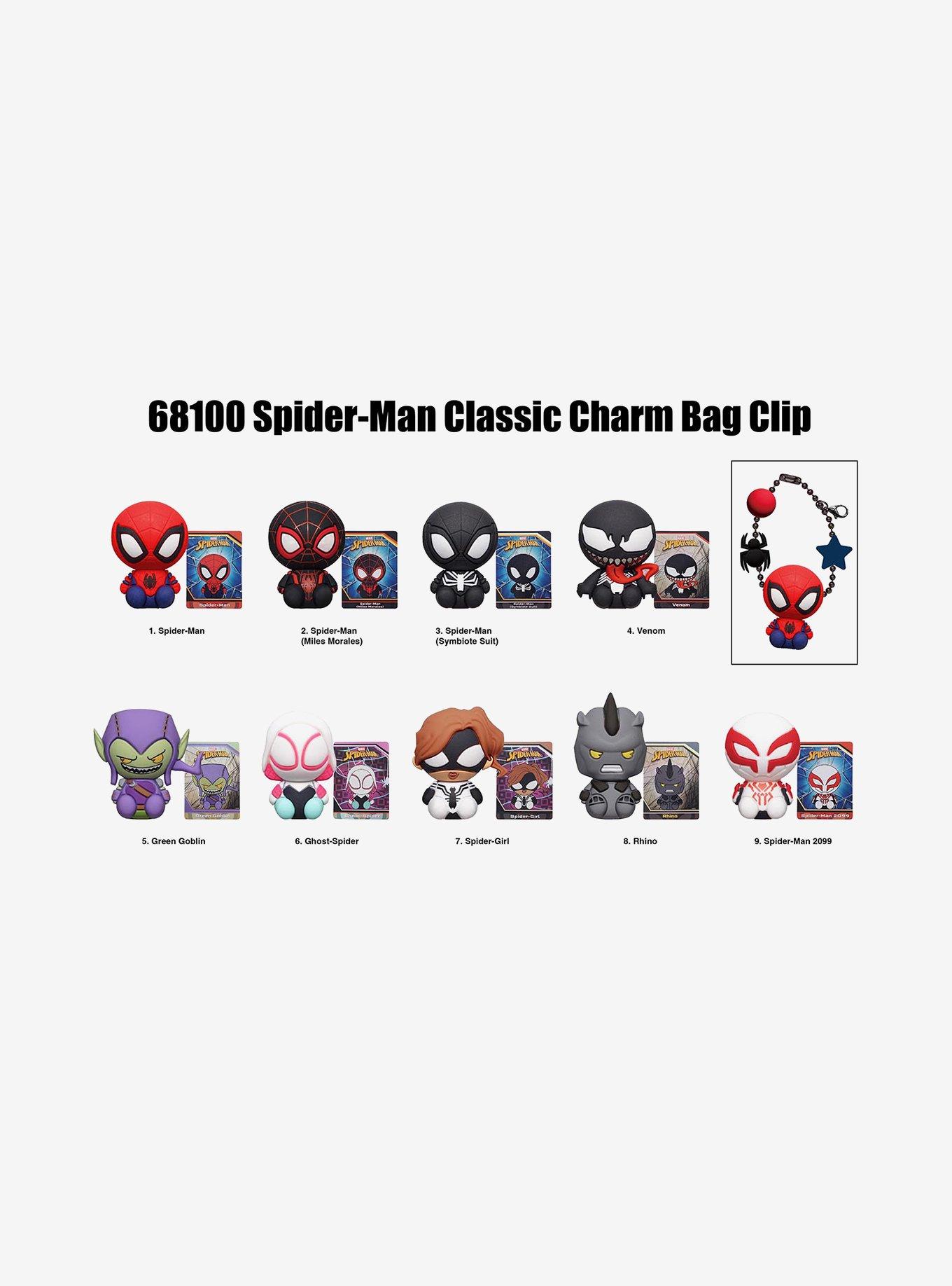 Marvel Spider-Man Character Charm Blind Box Figural Bag Clip, , hi-res