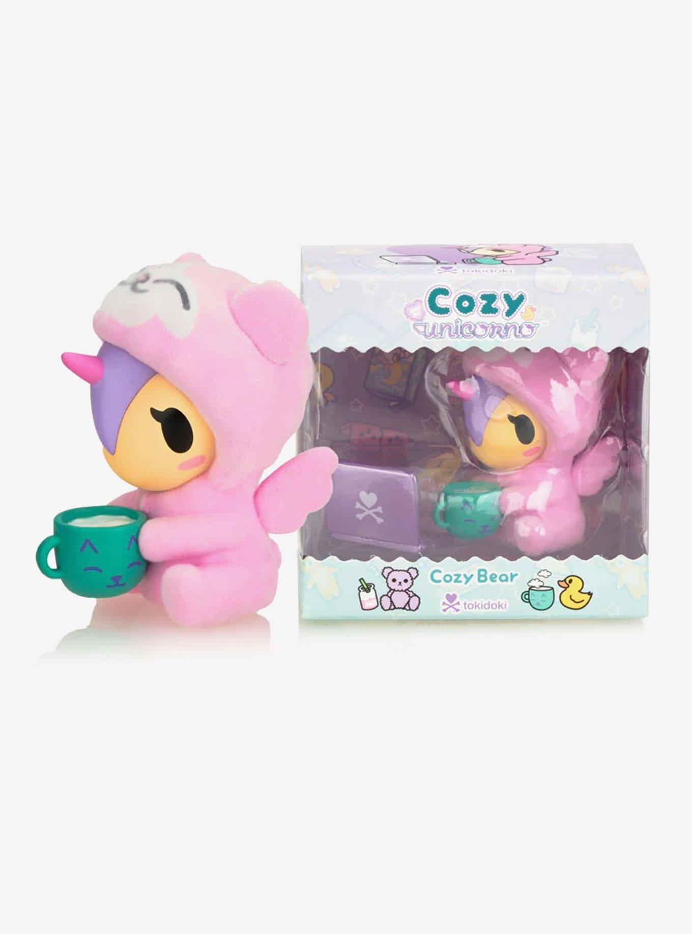 tokidoki Cozy Unicorno Cozy Bear Special Edition Flocked Figure