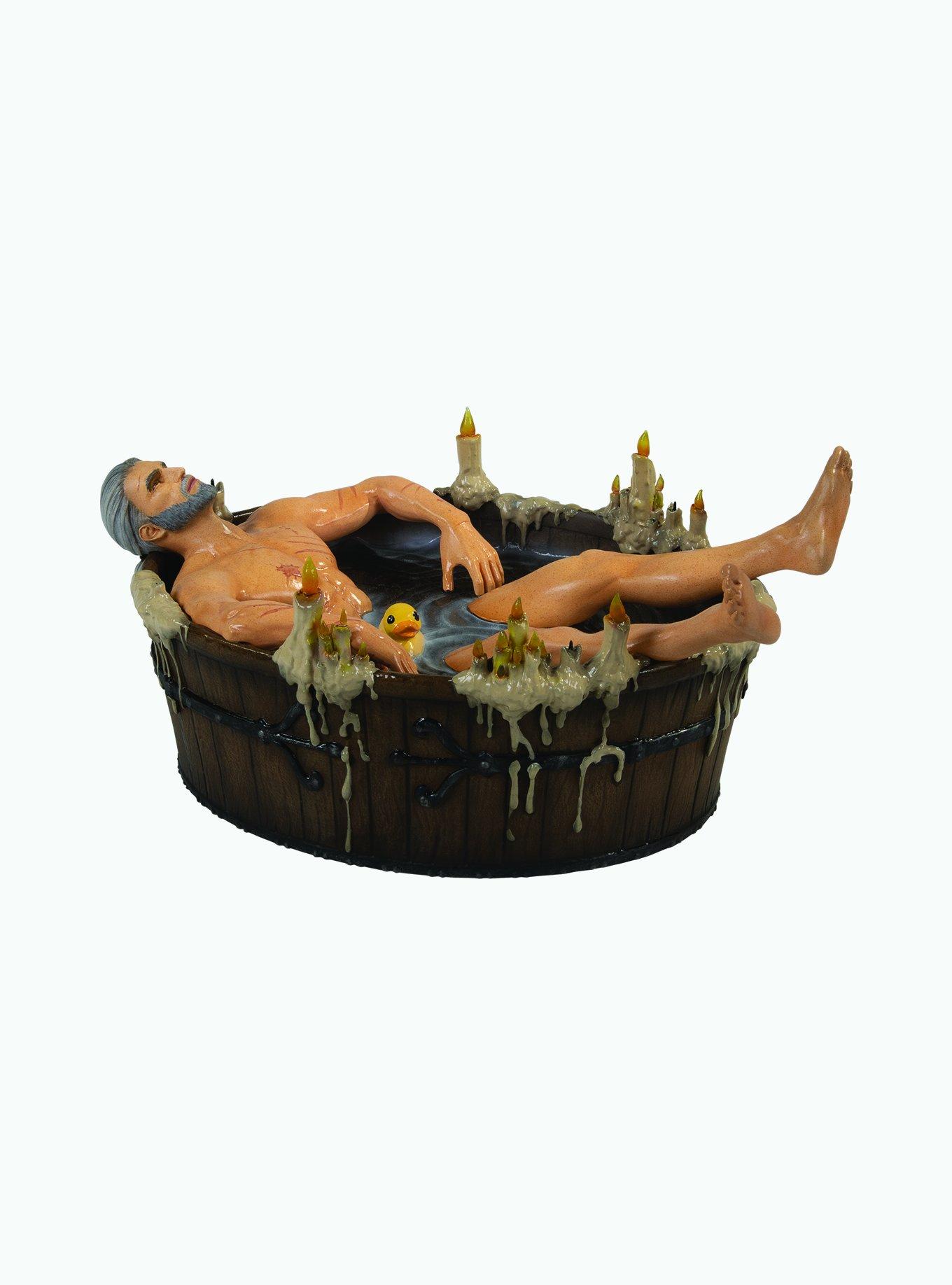 Dark Horse Comics The Witcher 3: Wild Hunt Geralt in the Bath Figure