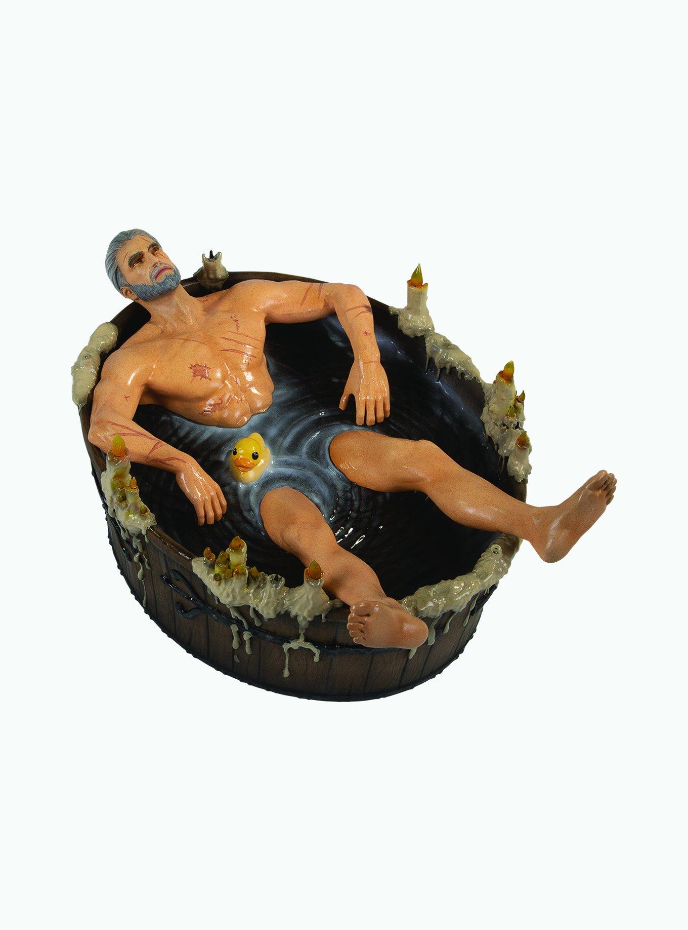 Dark Horse Comics The Witcher 3: Wild Hunt Geralt in the Bath Figure