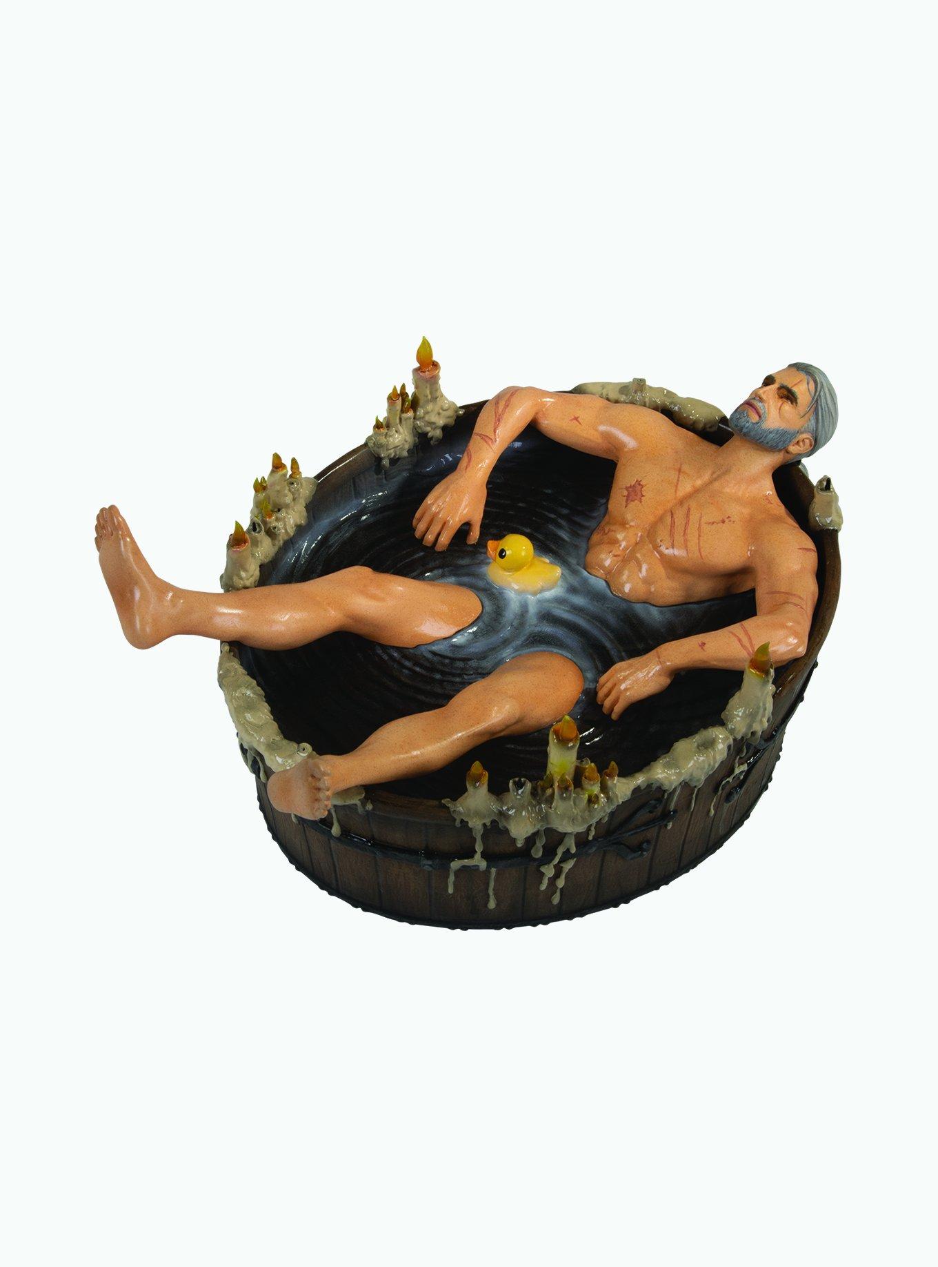 Dark Horse Comics The Witcher 3: Wild Hunt Geralt in the Bath Figure