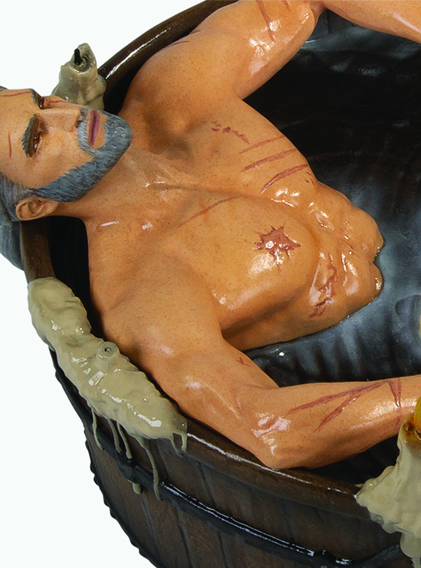 Dark Horse Comics The Witcher 3: Wild Hunt Geralt in the Bath Figure