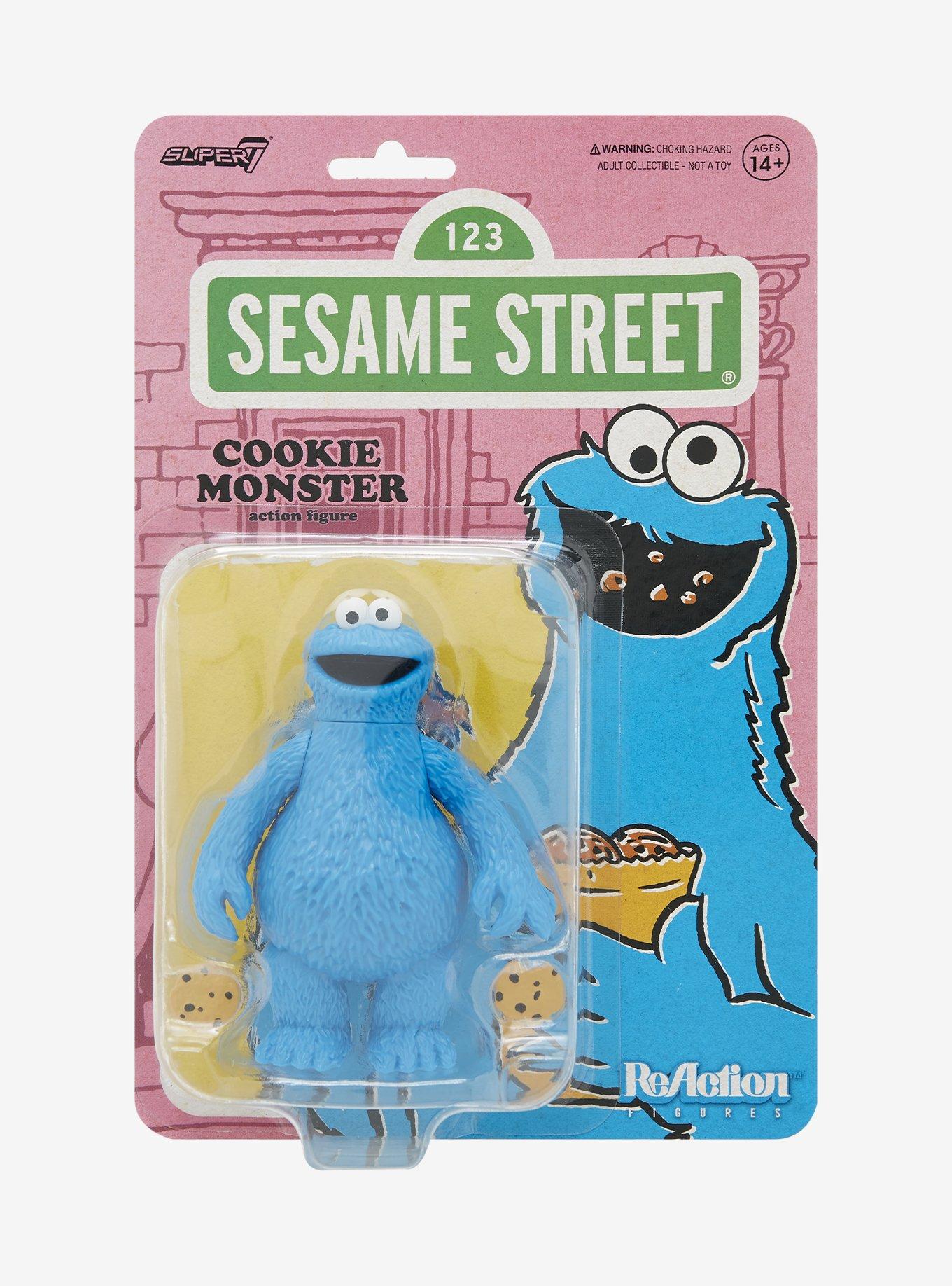 Super7 Sesame Street ReAction Cookie Monster Figure, , alternate