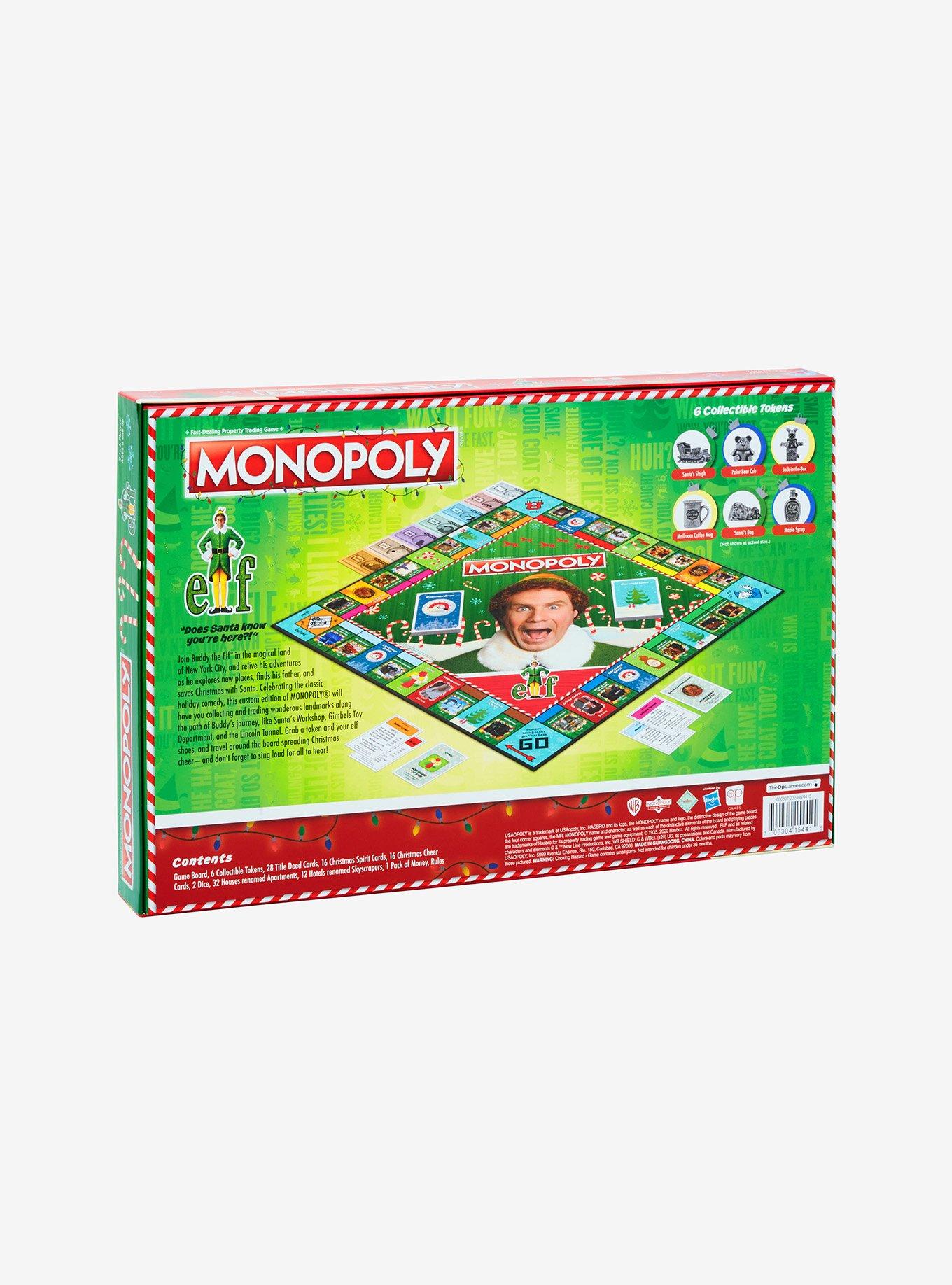 Monopoly Elf Edition Board Game, , hi-res