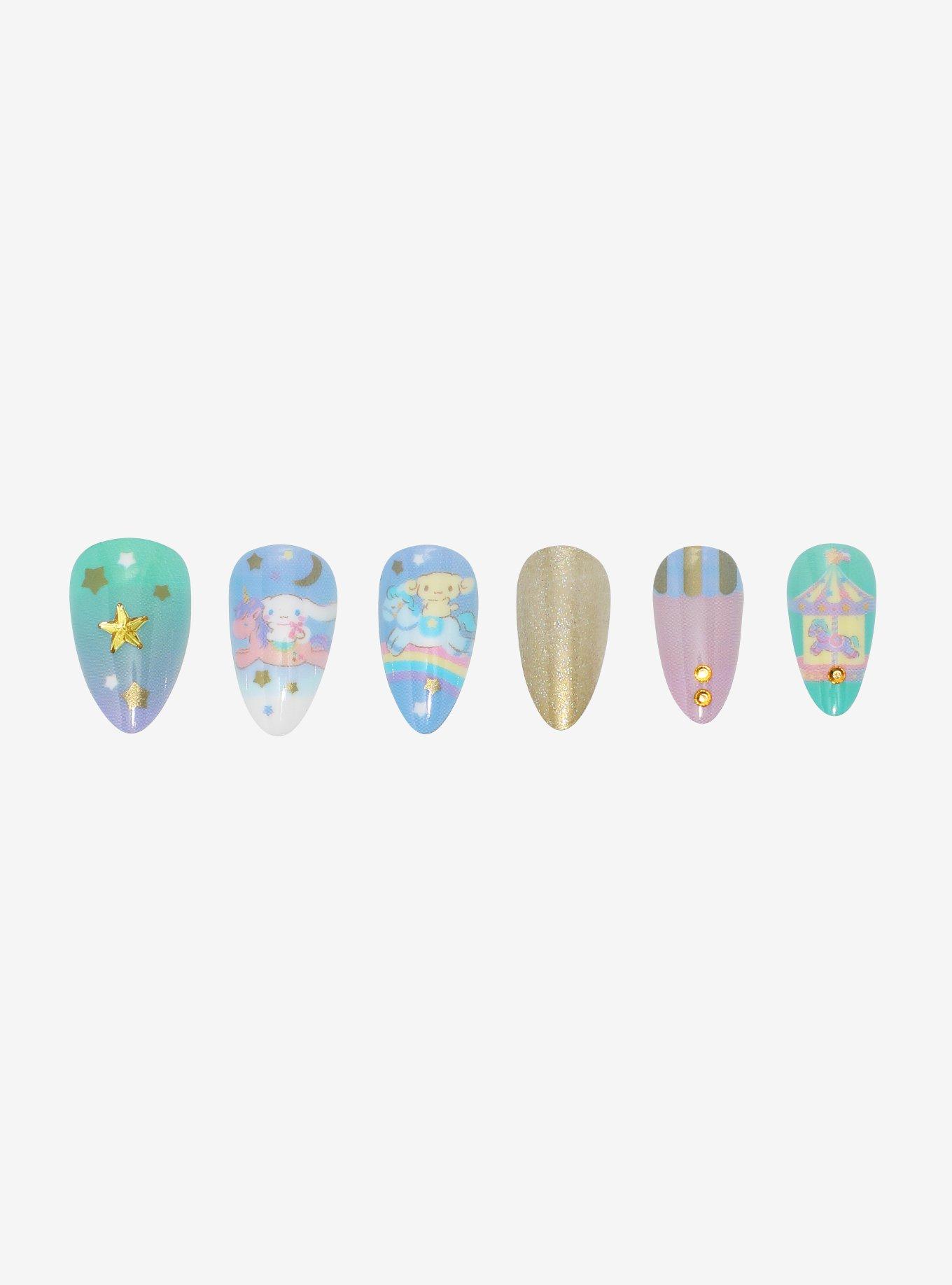 Cinnamoroll Carousel Press-On Nail Set, , hi-res