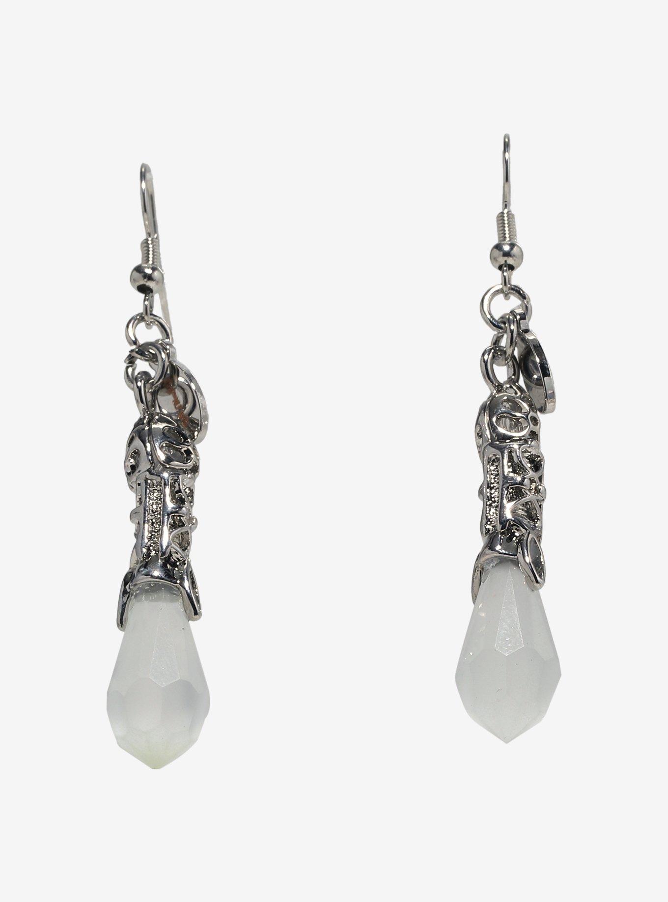 The Lord Of The Rings Galadriel Glow-In-The-Dark Drop Earrings, , hi-res