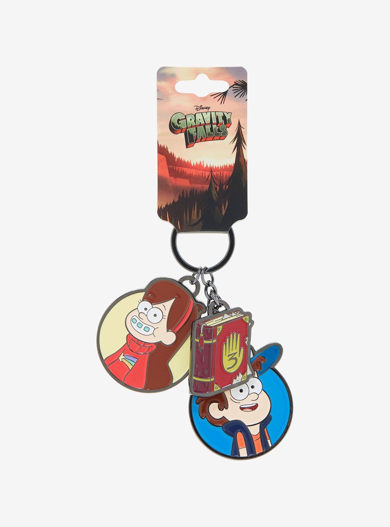 Disney Gravity Falls Dipper & Mabel Key Chain, , hi-res