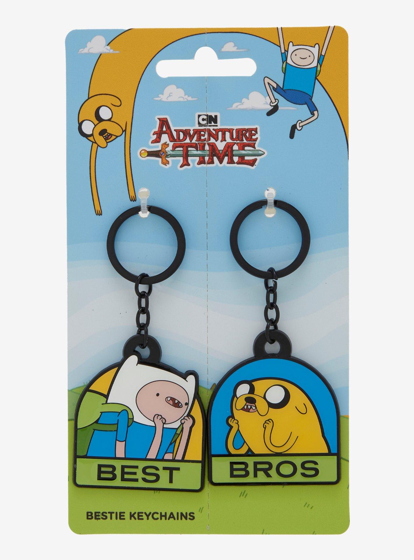 Adventure Time Finn & Jake Best Friend Key Chain Set, , hi-res