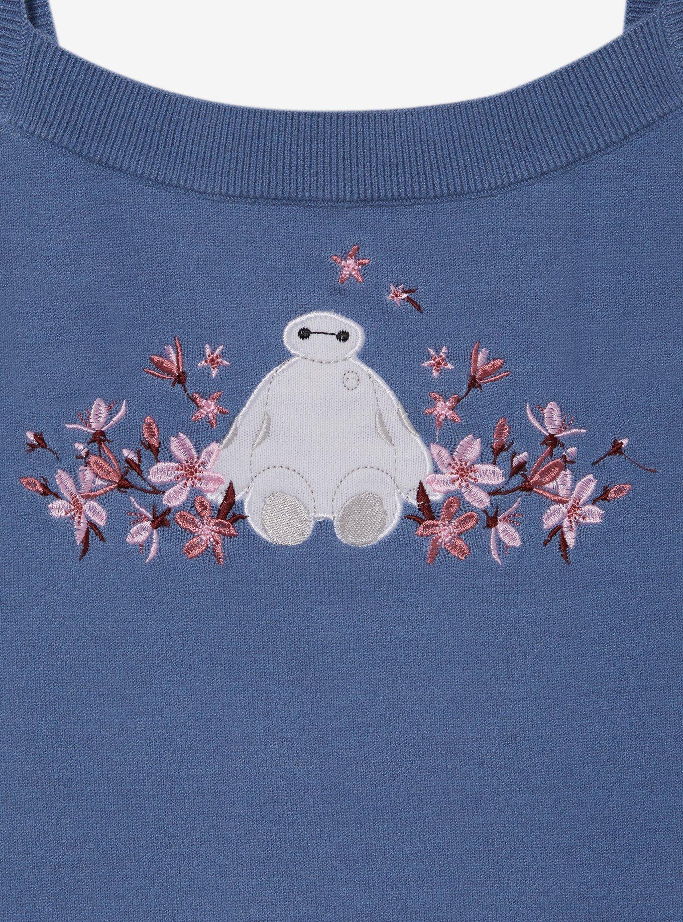 Disney Big Hero 6 Baymax Cherry Blossom Knit Tank Top Plus Size, , hi-res