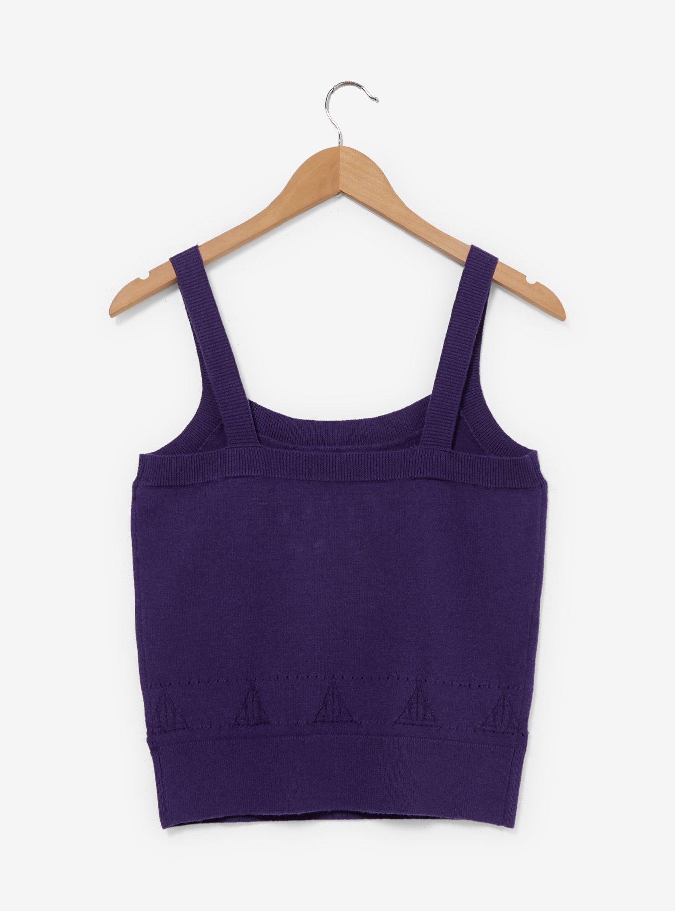 Harry Potter Deathly Hallows Knit Tank Top, , hi-res