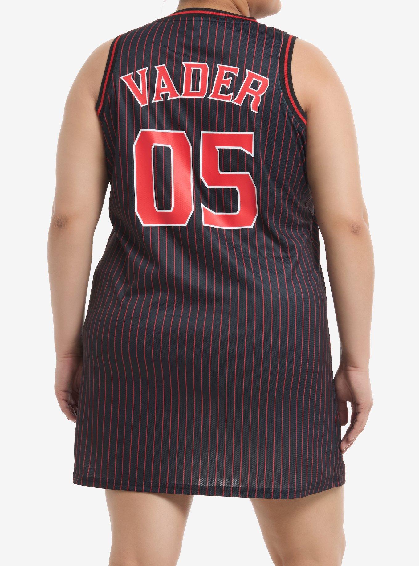 Her Universe Star Wars Sith Pinstripe Jersey Dress Plus Size, , hi-res