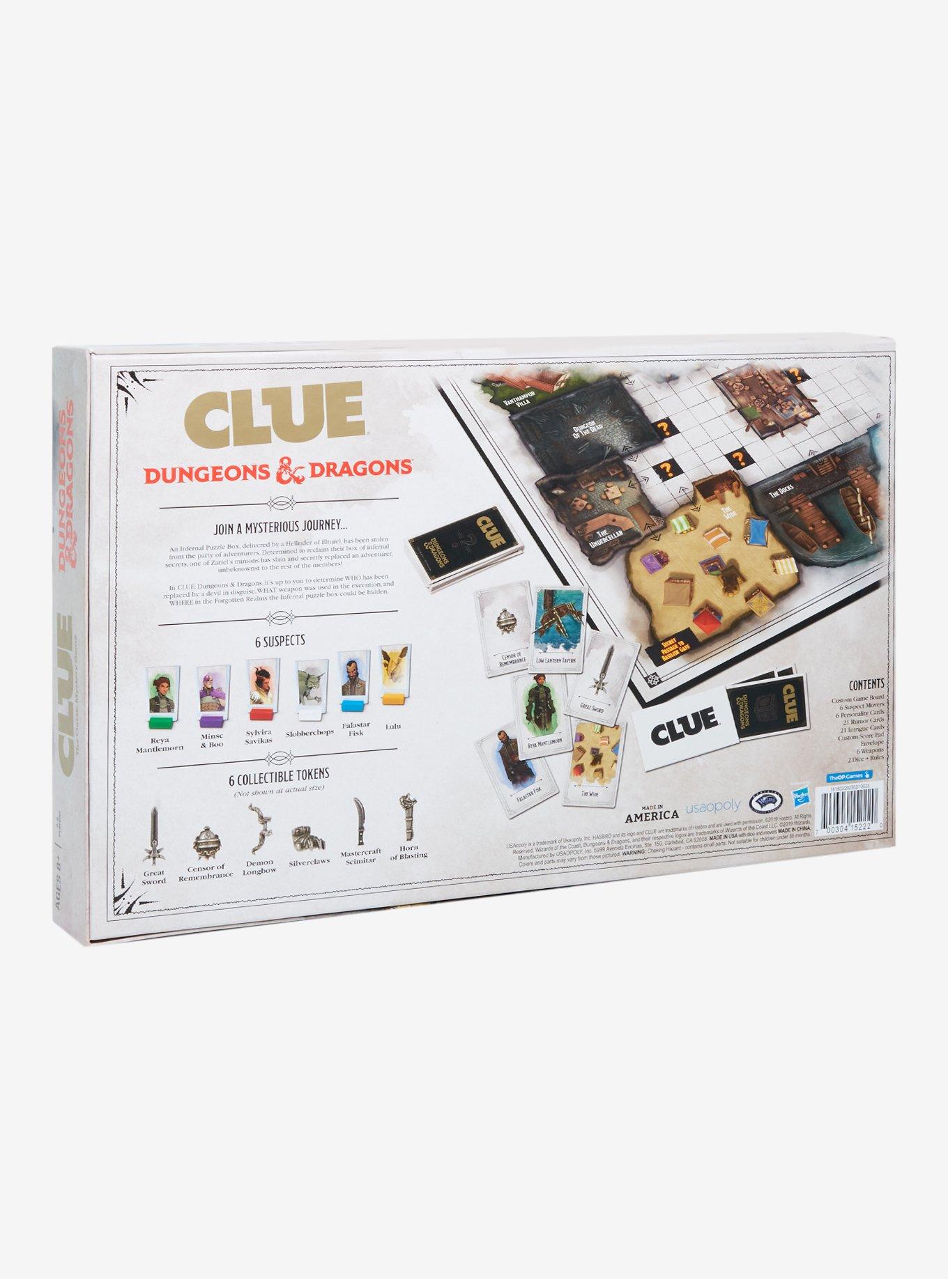 Clue: Dungeons & Dragons Edition Board Game, , hi-res