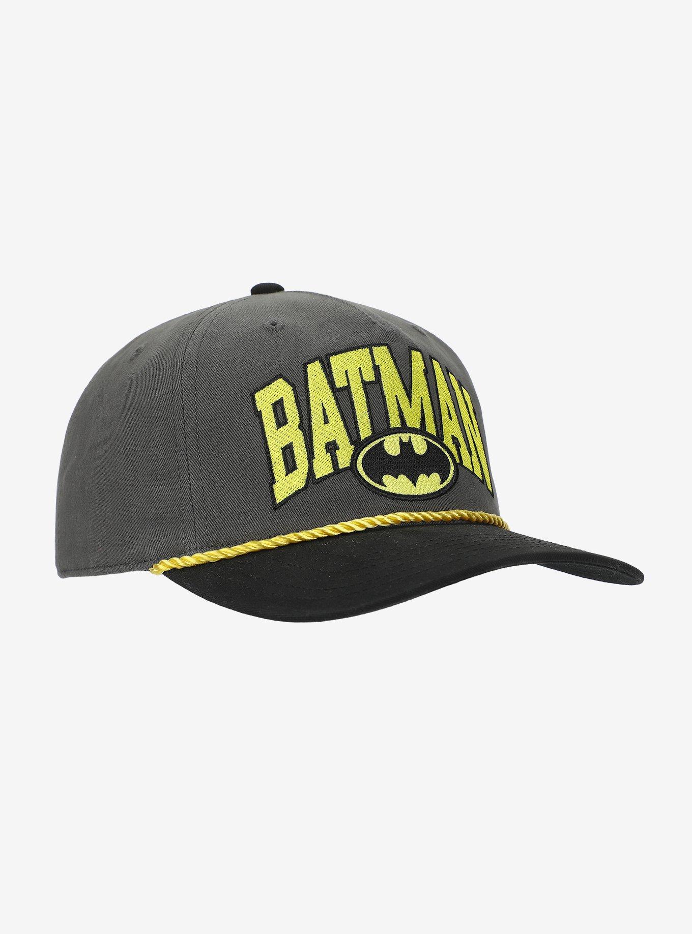 DC Comics Batman Logo Snapback Hat, , hi-res