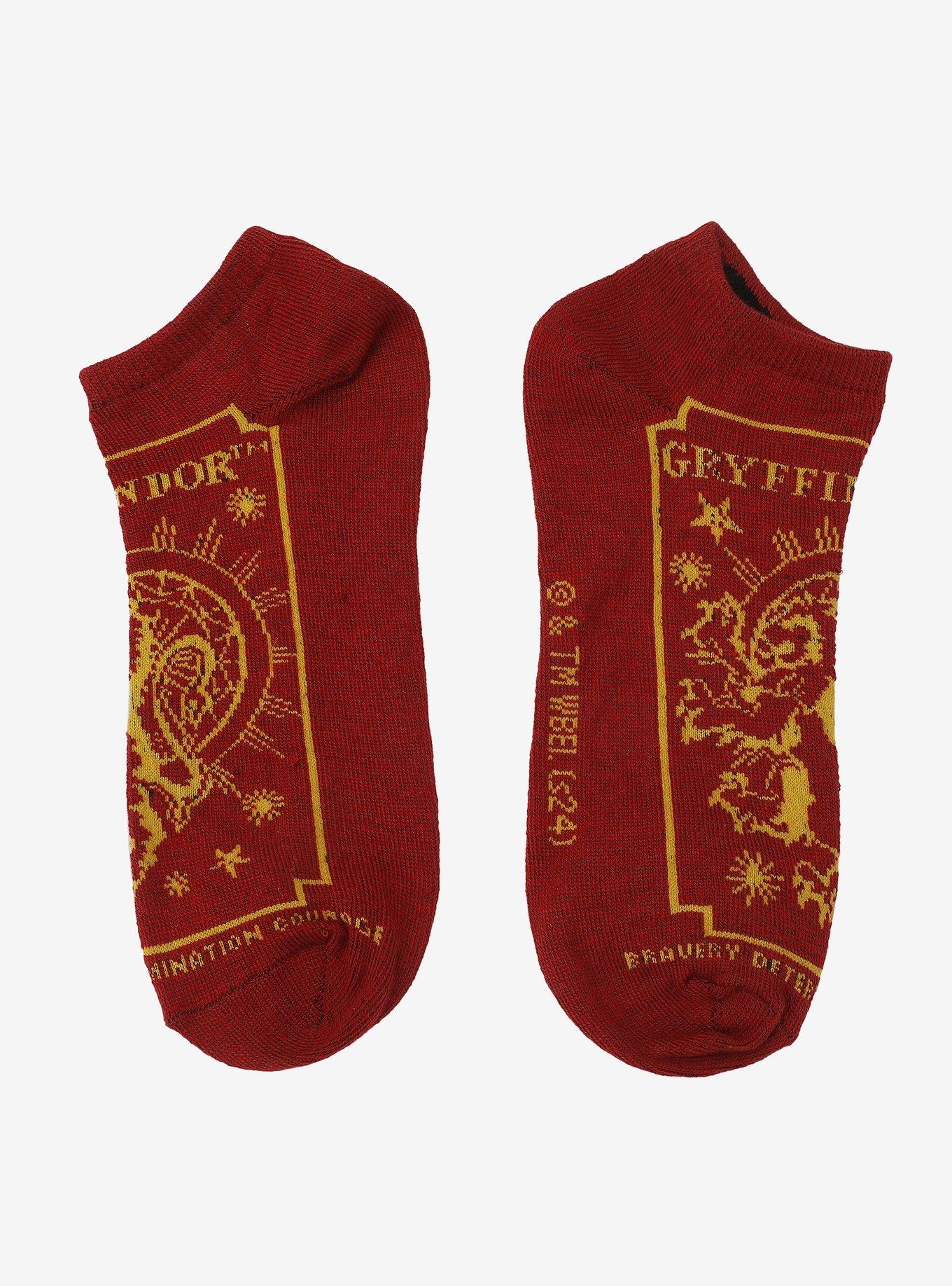 Harry Potter Celestial House Mascot No-Show Socks 5 Pair, , alternate