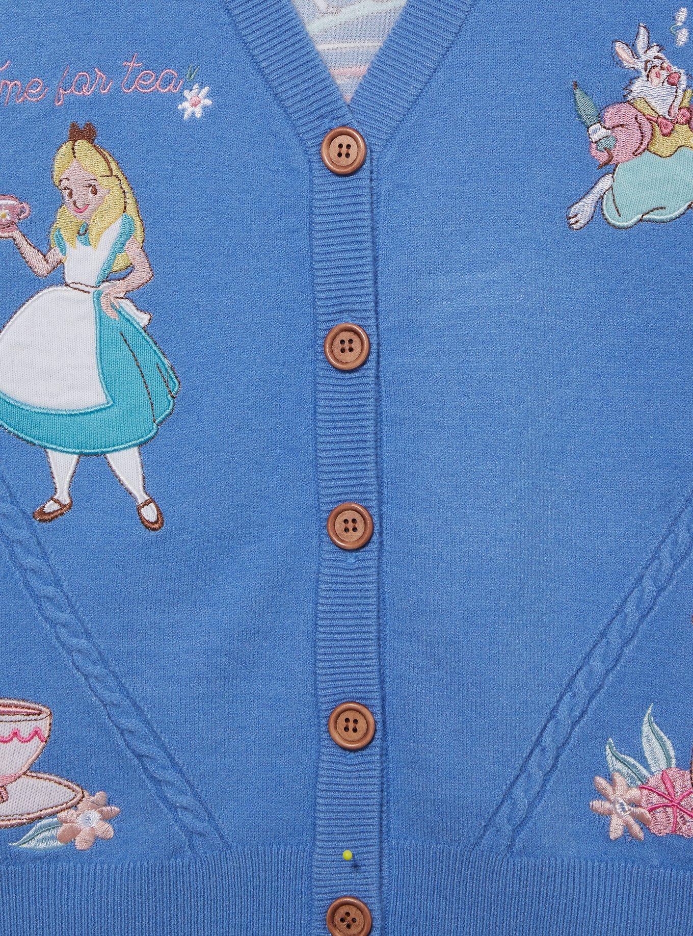 Disney Alice in Wonderland Tea Party Cardigan, MULTI, alternate