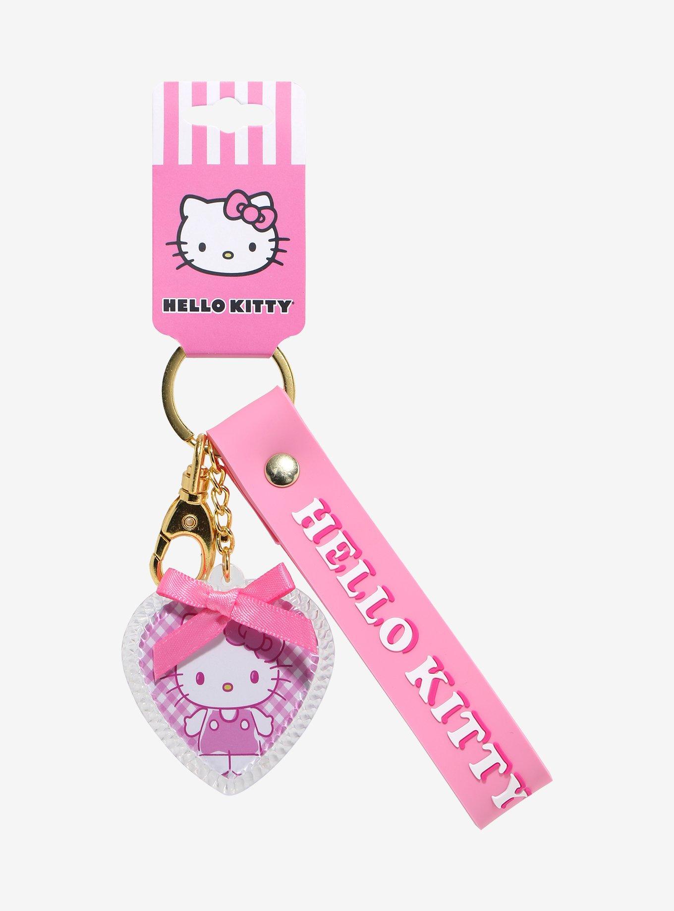 Hello Kitty Heart Mirror Key Chain, , alternate