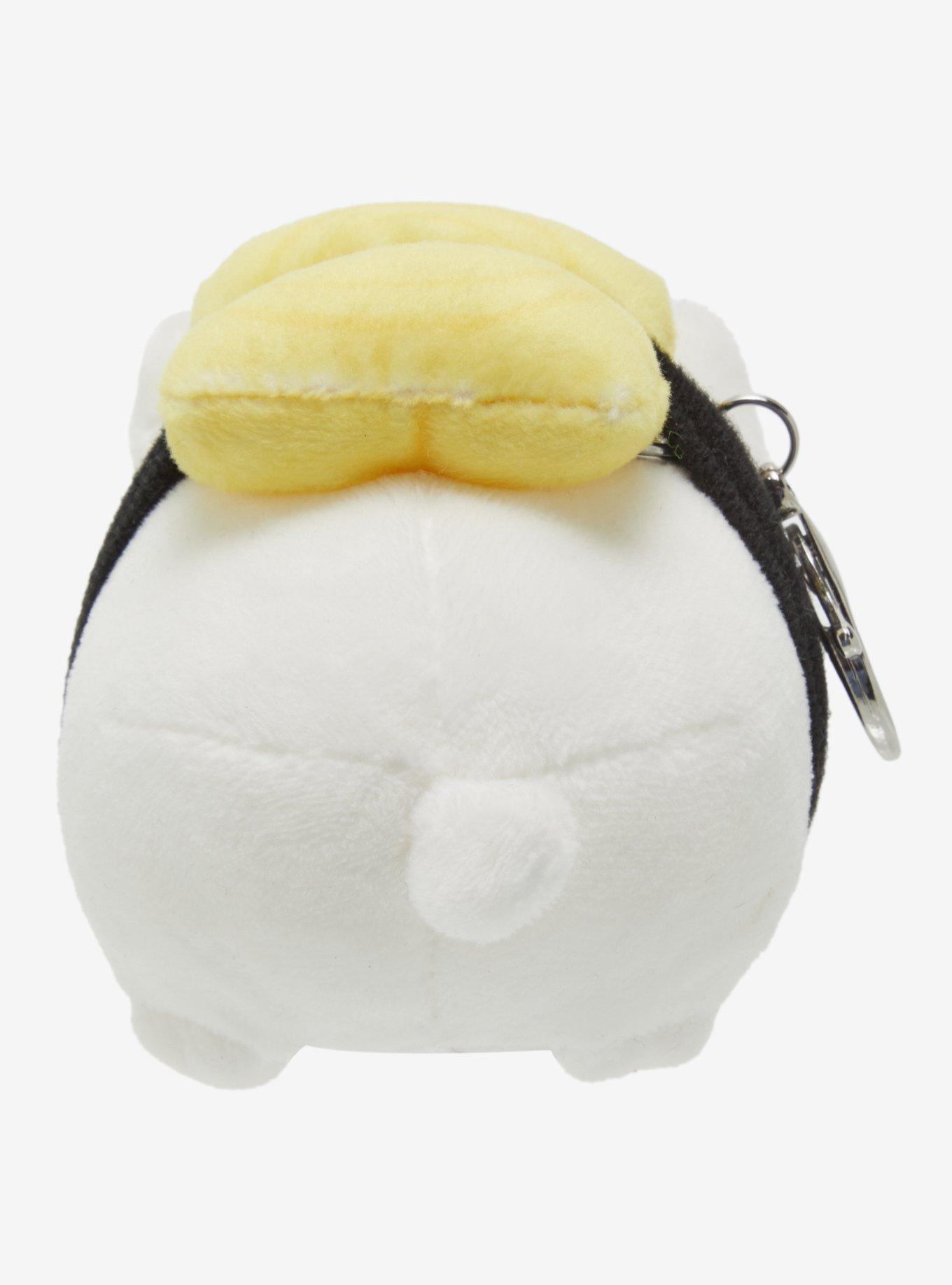 Tasty Peach Tamago Sushi Meowchi Keychain Plush, , alternate