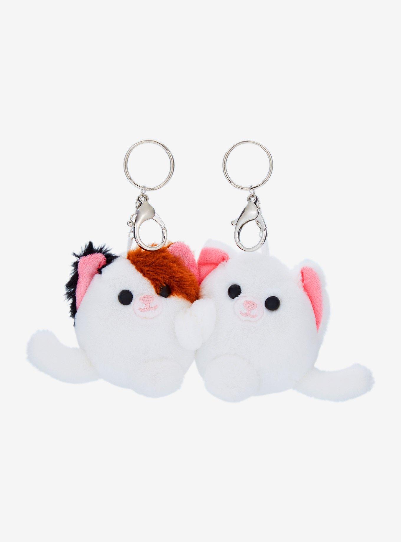 Cat Plush Magnetic Best Friend Key Chain Set, , hi-res