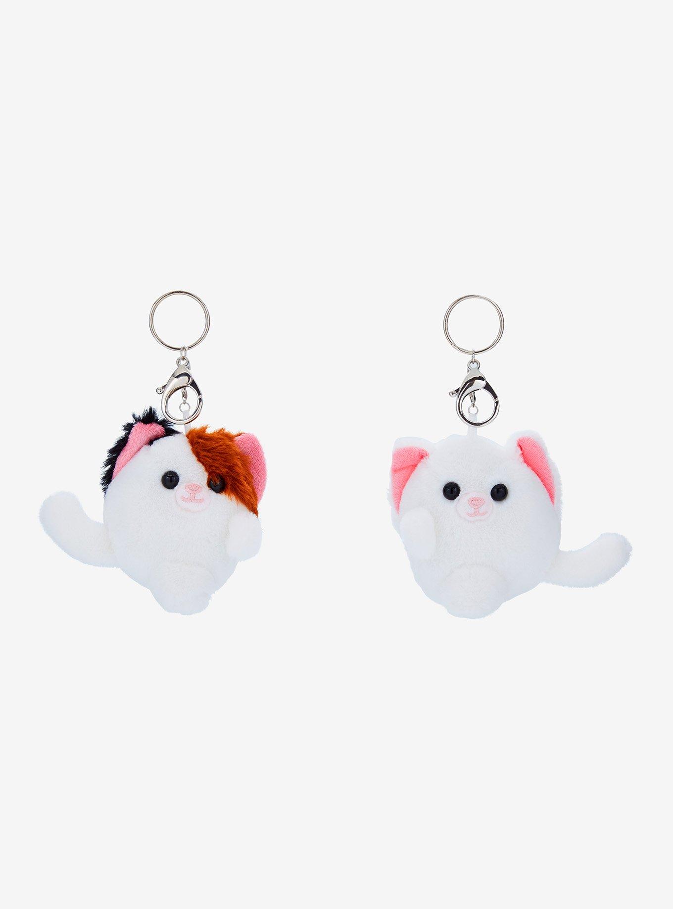 Cat Plush Magnetic Best Friend Key Chain Set, , alternate