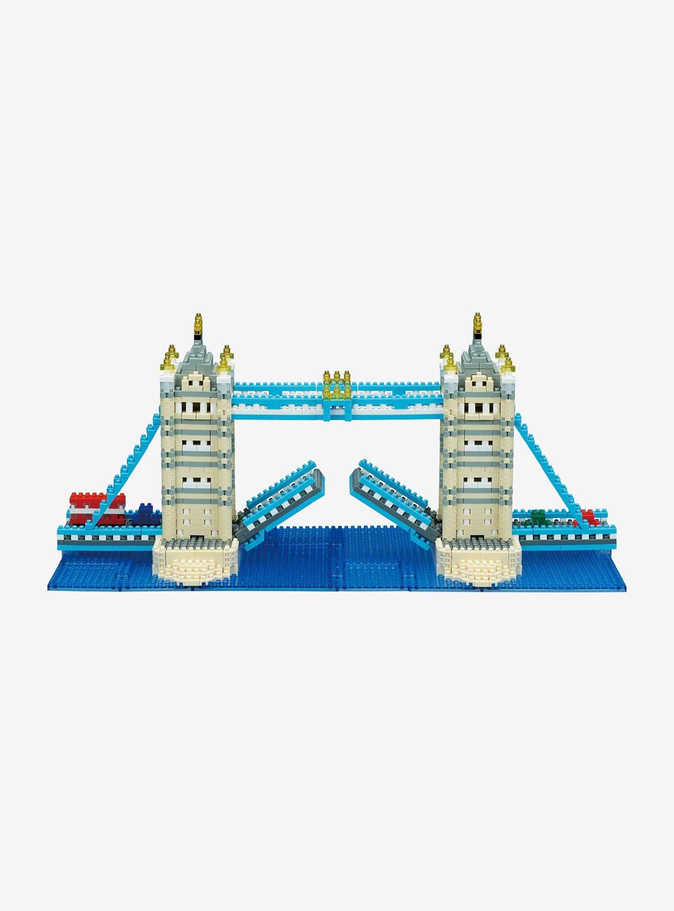 Kawada World Famous Nanoblock Tower Bridge Deluxe Edition Build Set, , alternate