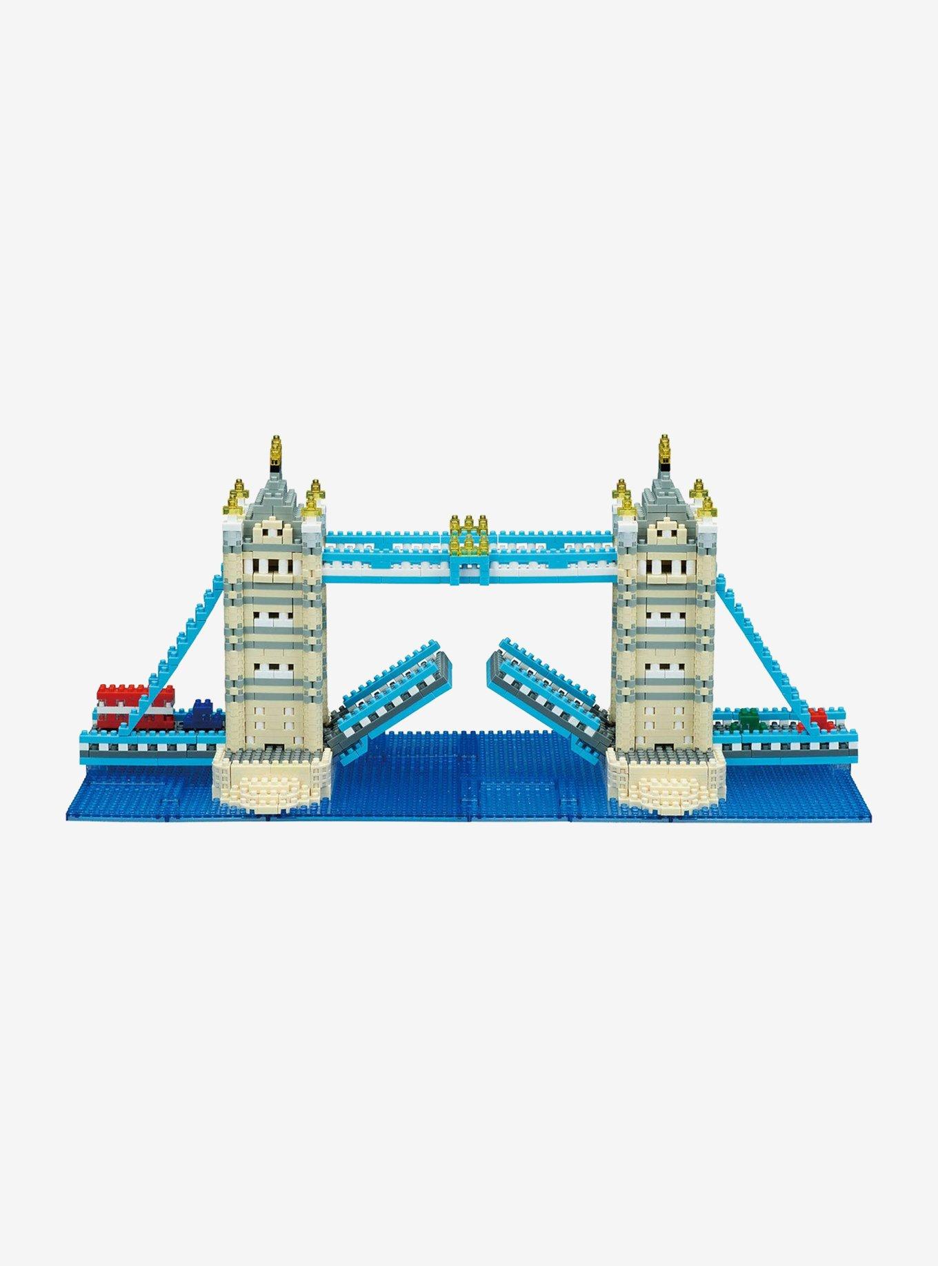 Kawada World Famous Nanoblock Tower Bridge Deluxe Edition Build Set, , hi-res