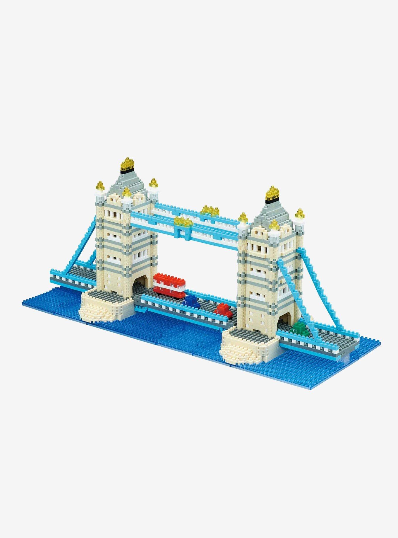 Kawada World Famous Nanoblock Tower Bridge Deluxe Edition Build Set, , alternate