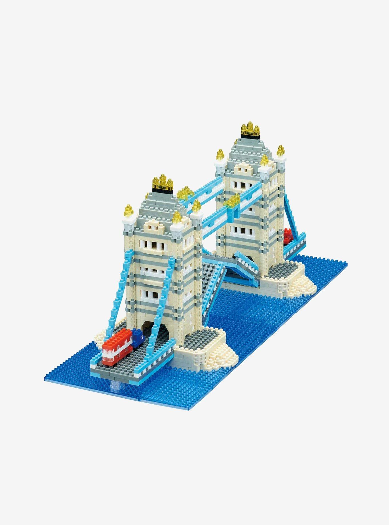 Kawada World Famous Nanoblock Tower Bridge Deluxe Edition Build Set, , alternate