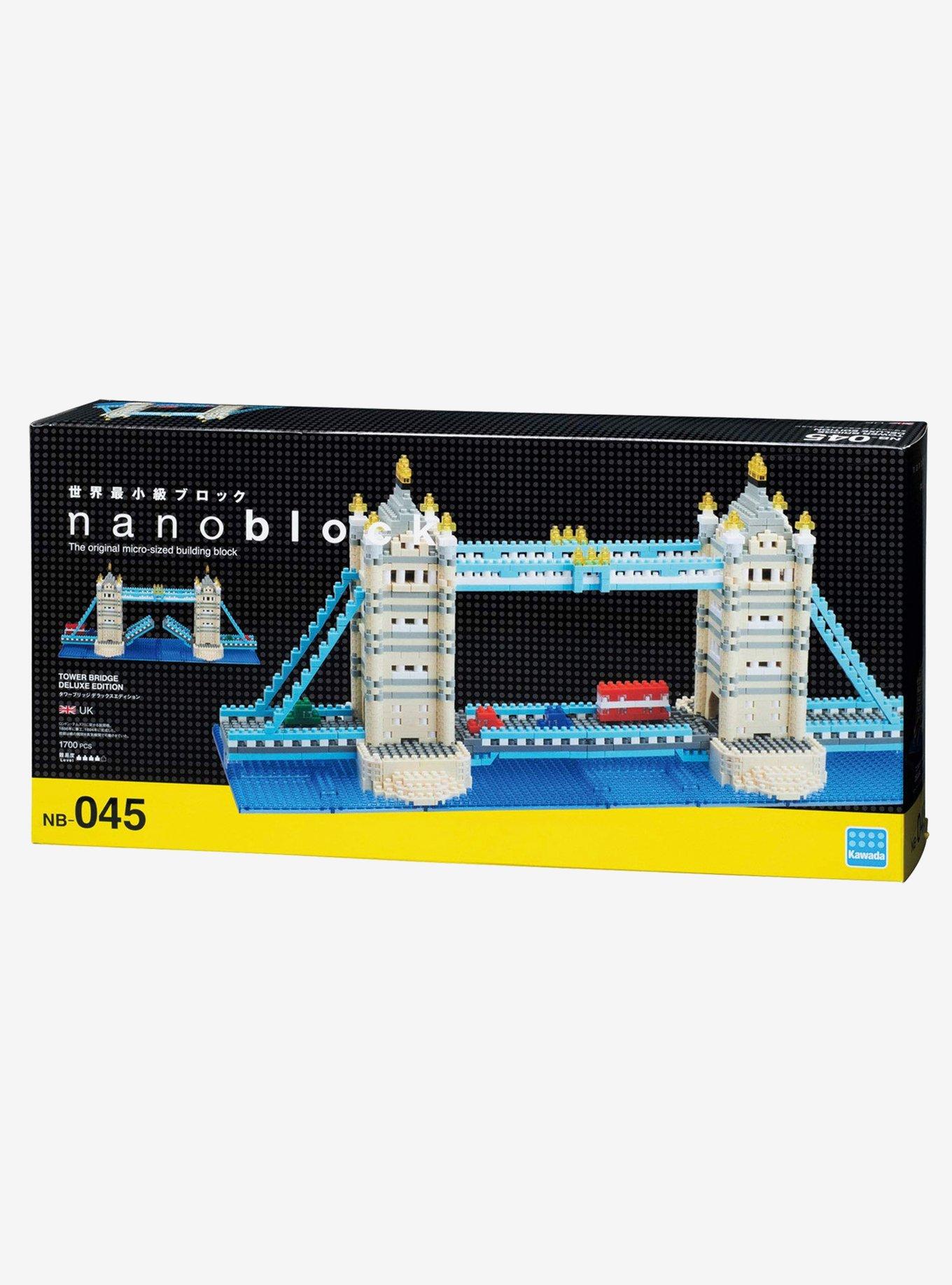 Kawada World Famous Nanoblock Tower Bridge Deluxe Edition Build Set, , alternate