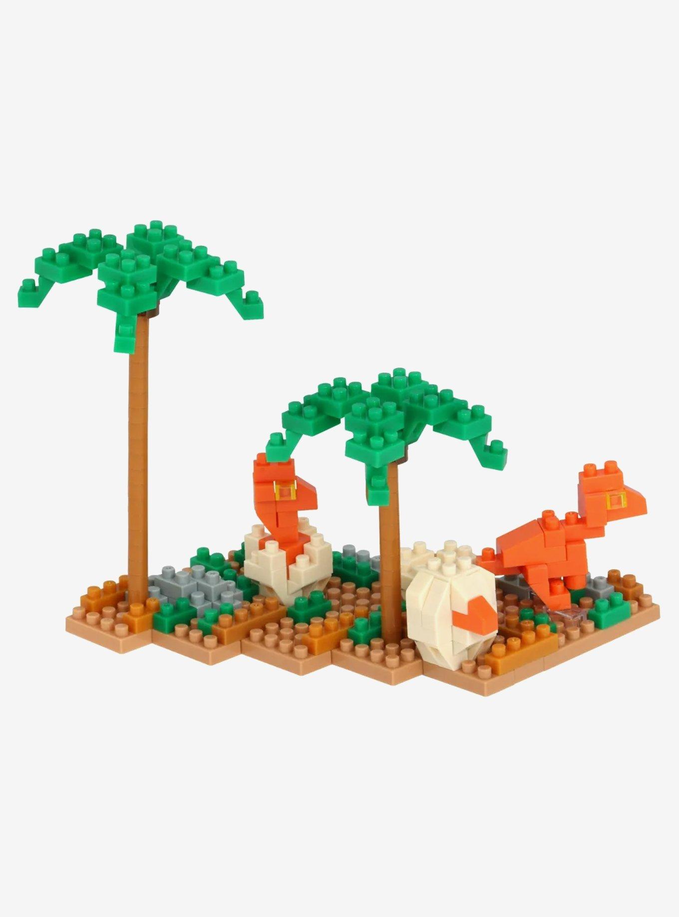 Kawada Nanoblock Dinosaurs Collection Series Hatching Tyrannosaurus Rex Build Kit, , alternate