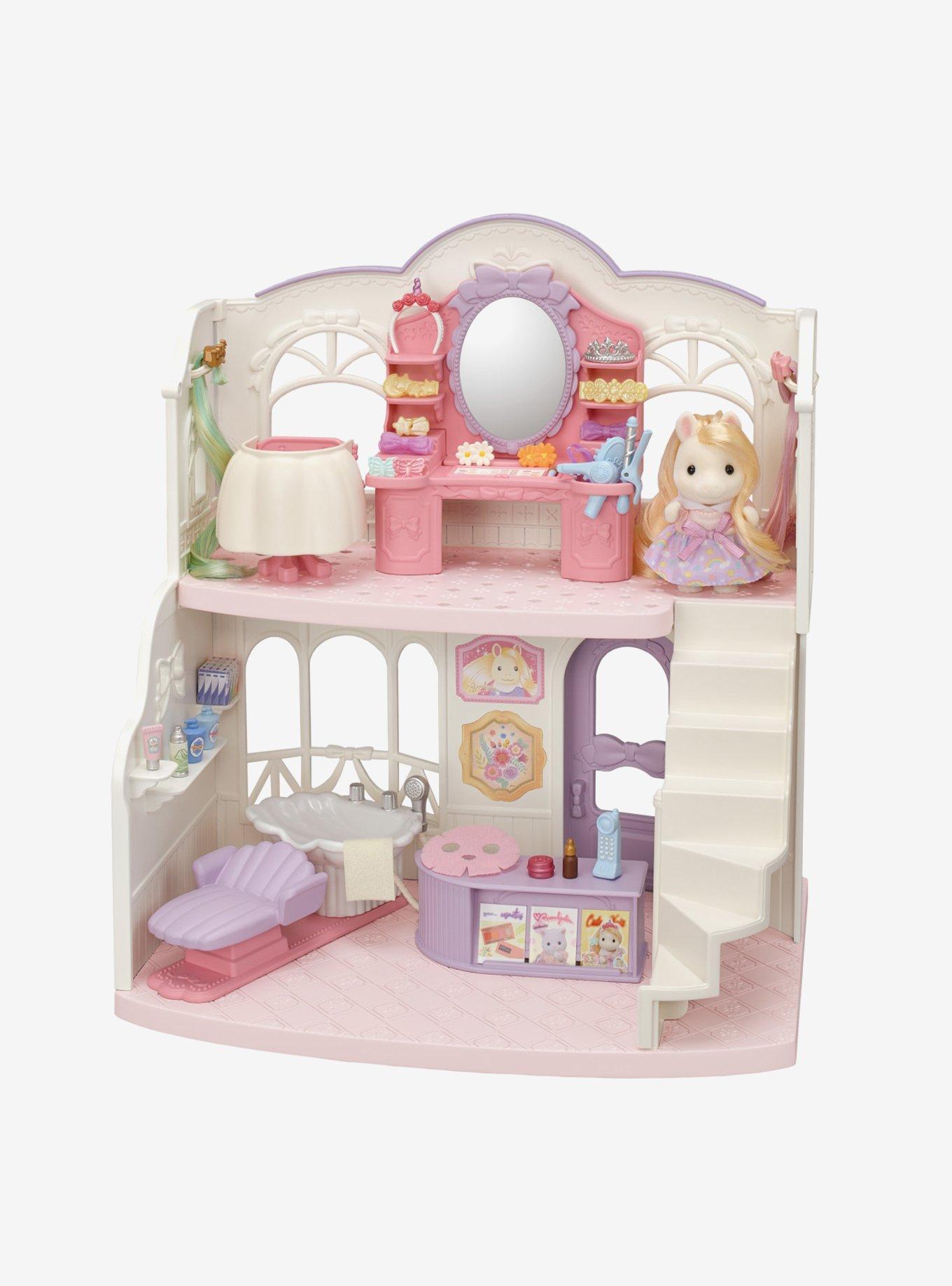 Calico Critters Pony's Stylish Hair Salon Set, , alternate