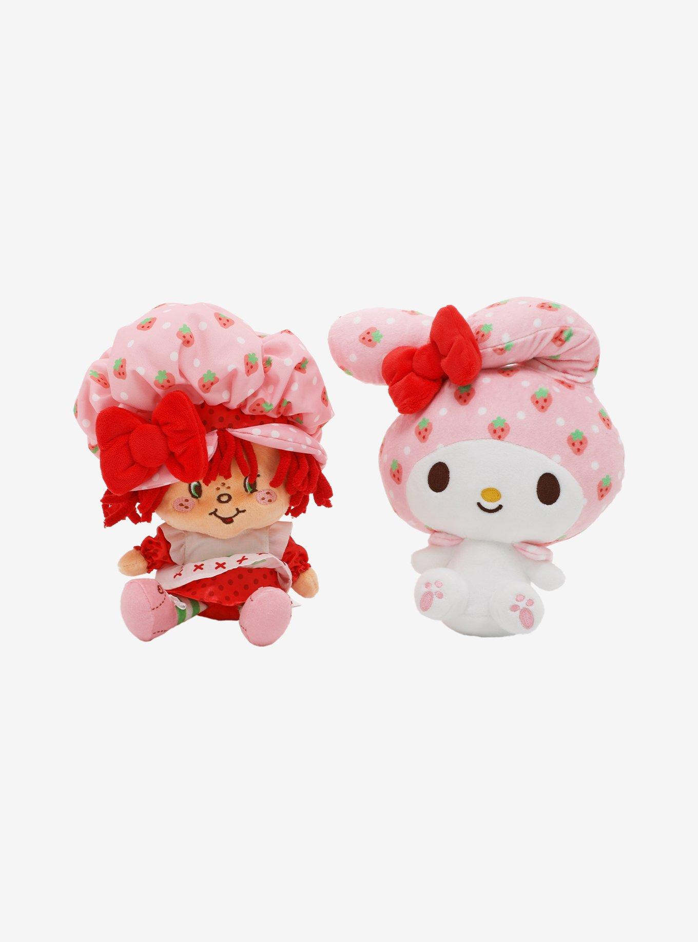 Sanrio x Strawberry Shortcake My Melody& Strawberry Shortcake 8 Inch Plush Set