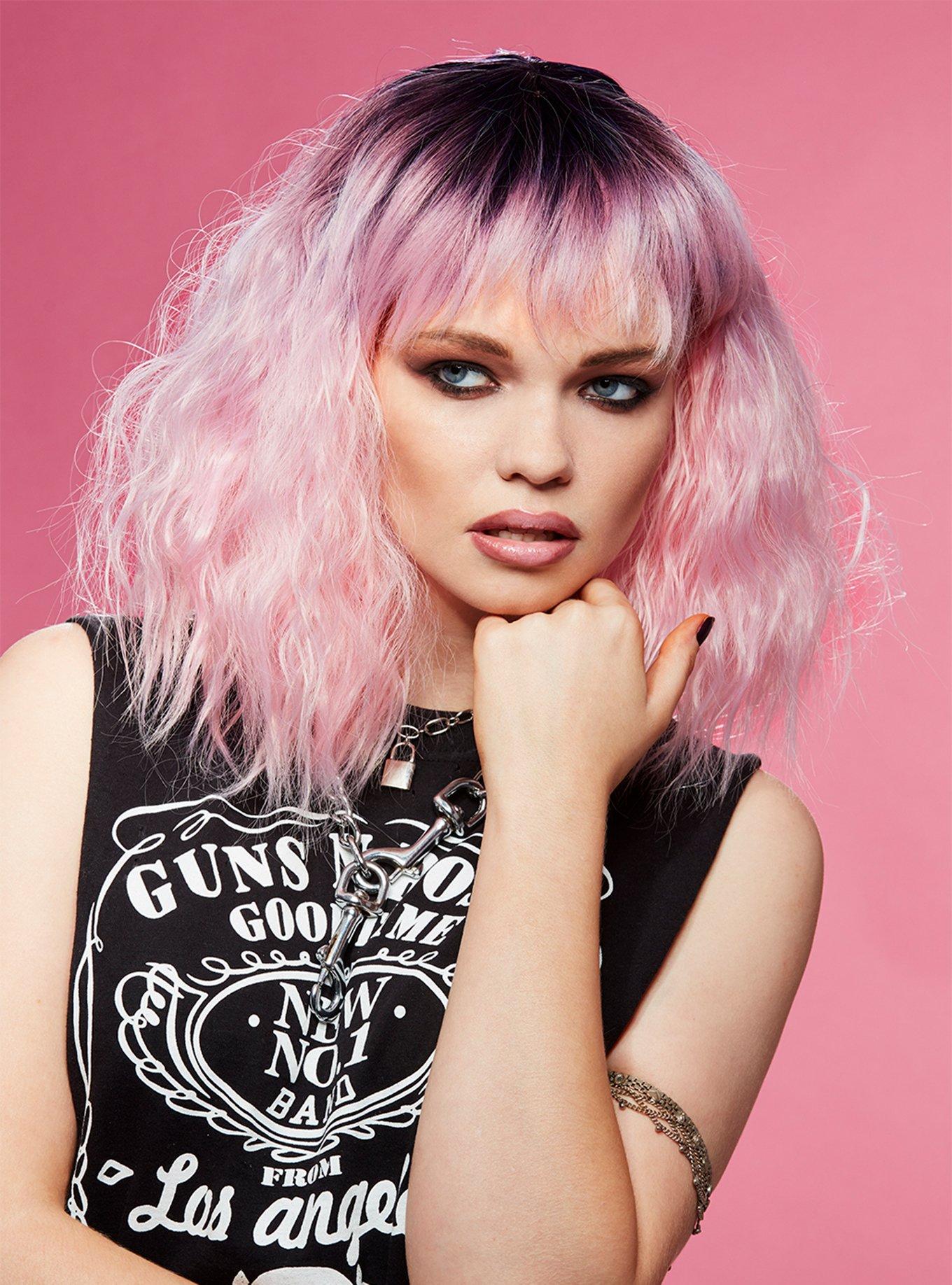 Manic Panic Love Kitten Trash Goddess Wig, , alternate