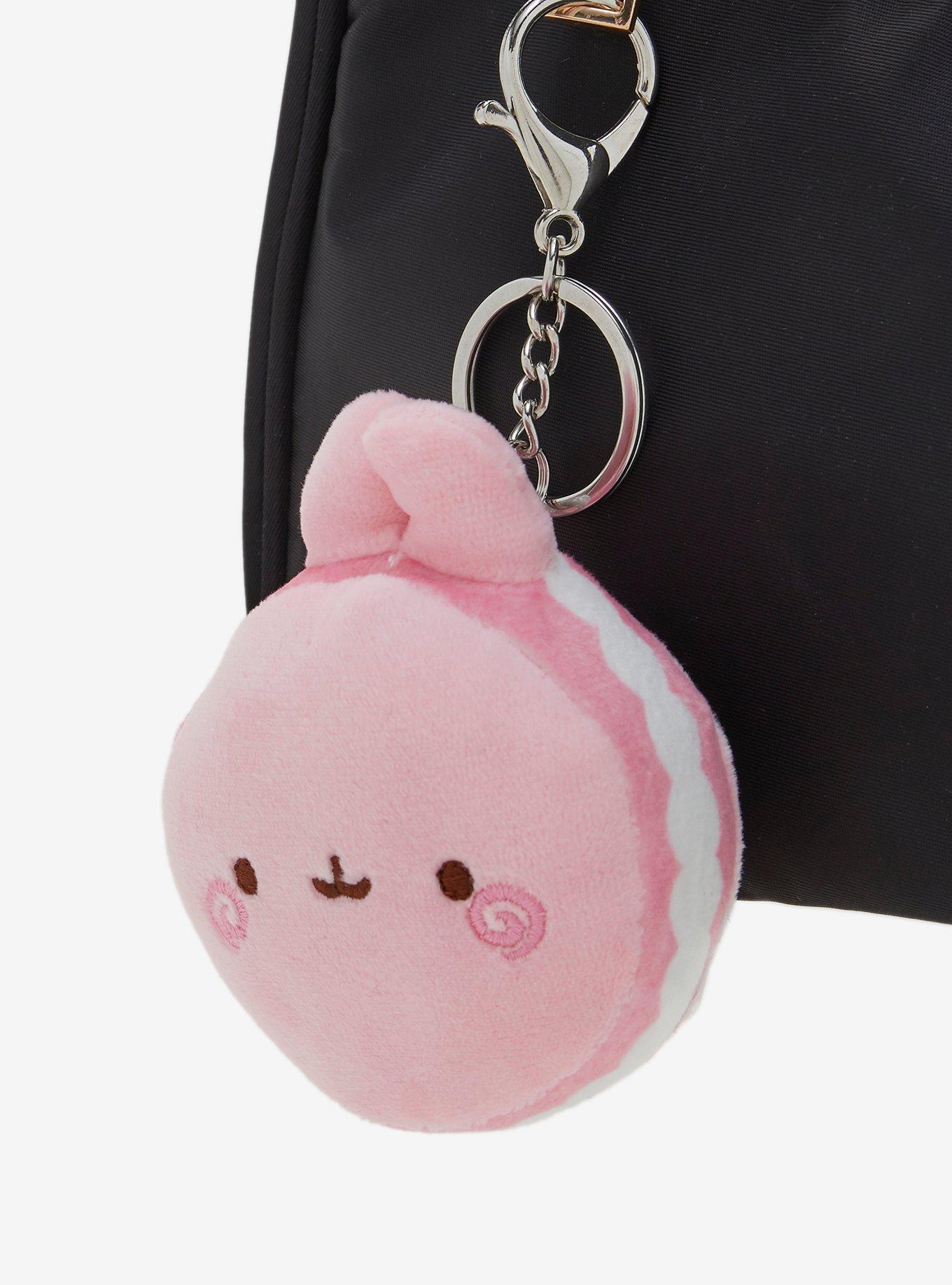 Aurora Molang Pink Macaron Plush Key Chain, , hi-res