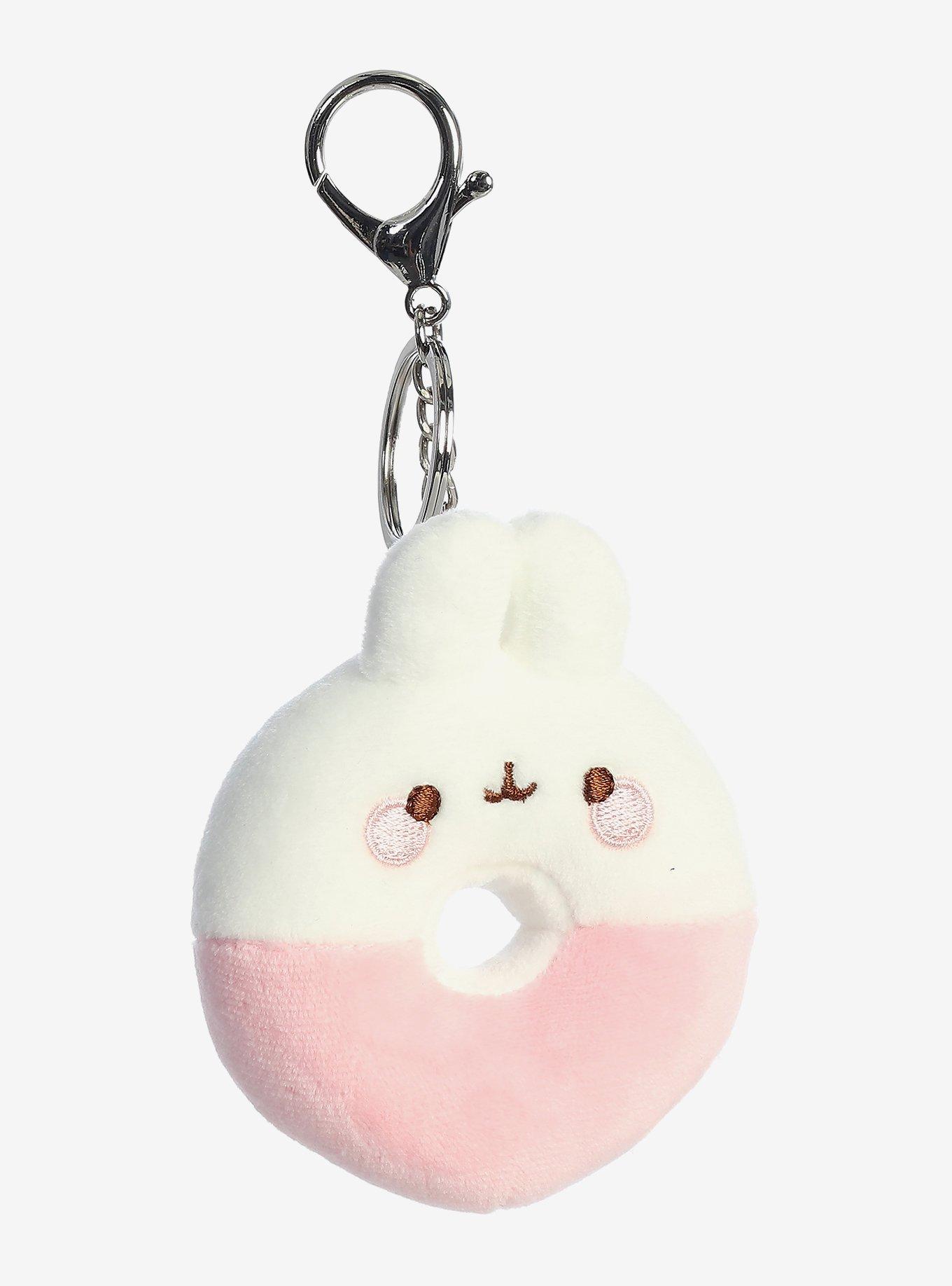 Molang Macaron Plush Key Chain, , hi-res