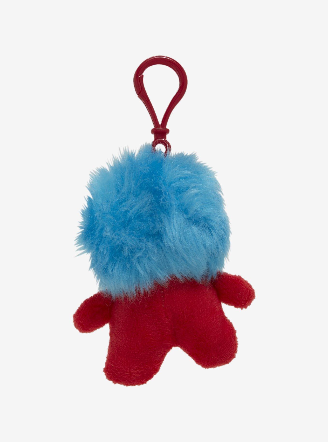 Aurora Dr. Seuss The Cat In The Hat Thing 1 Plush Key Chain, , hi-res