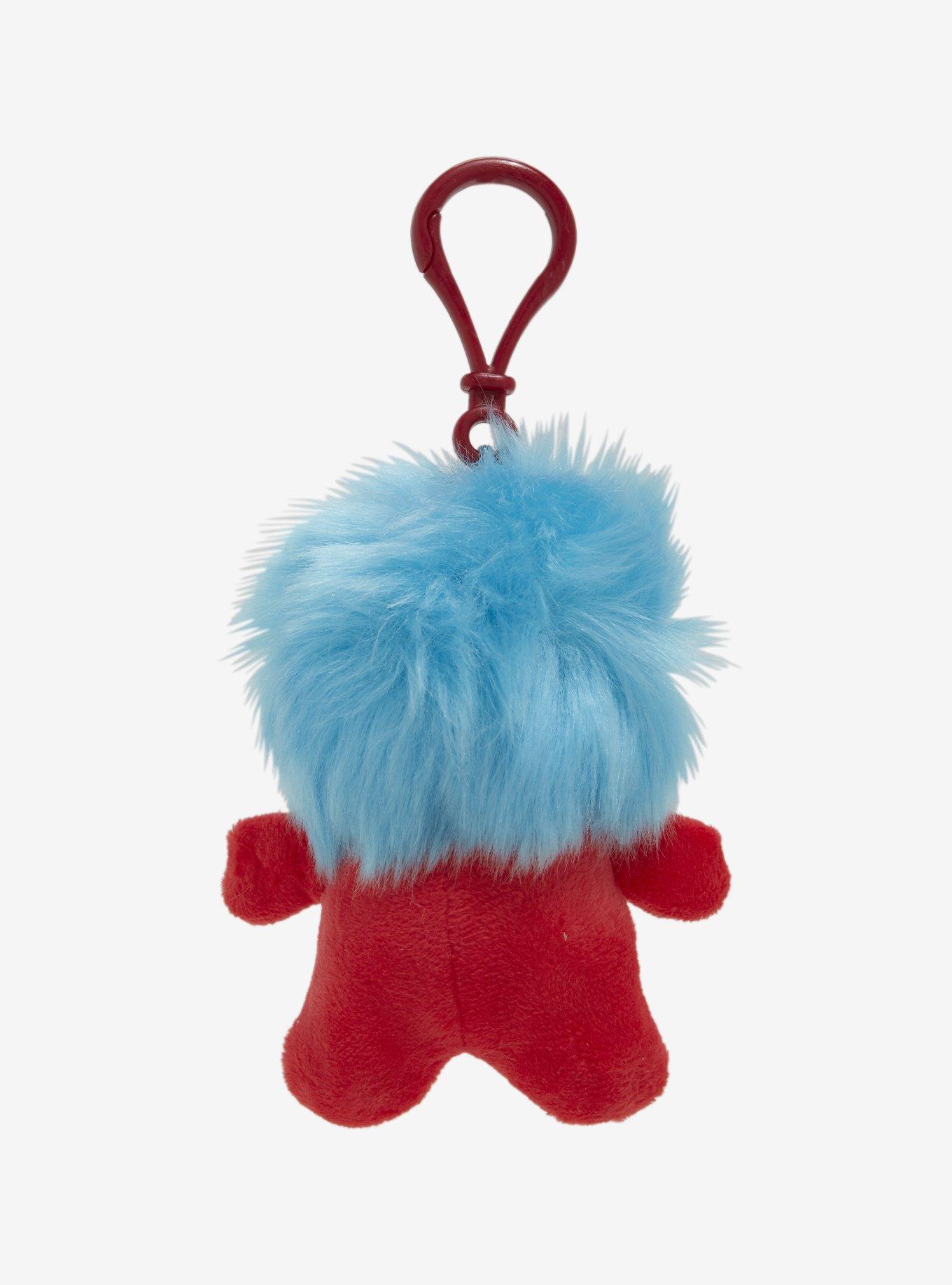 Aurora Dr. Seuss The Cat In The Hat Thing 2 Plush Key Chain, , hi-res