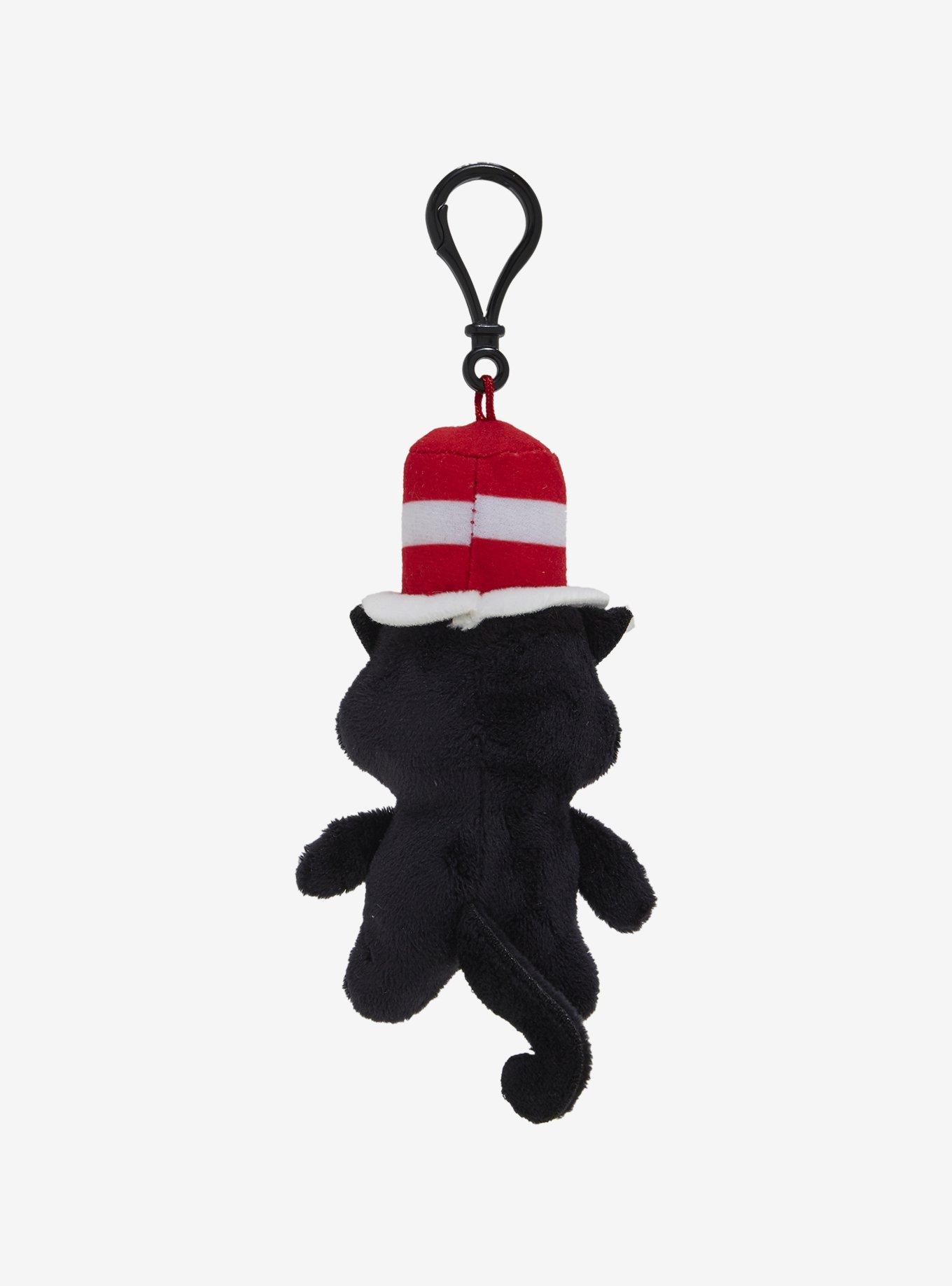 Aurora Dr. Seuss The Cat In The Hat Plush Key Chain, , hi-res