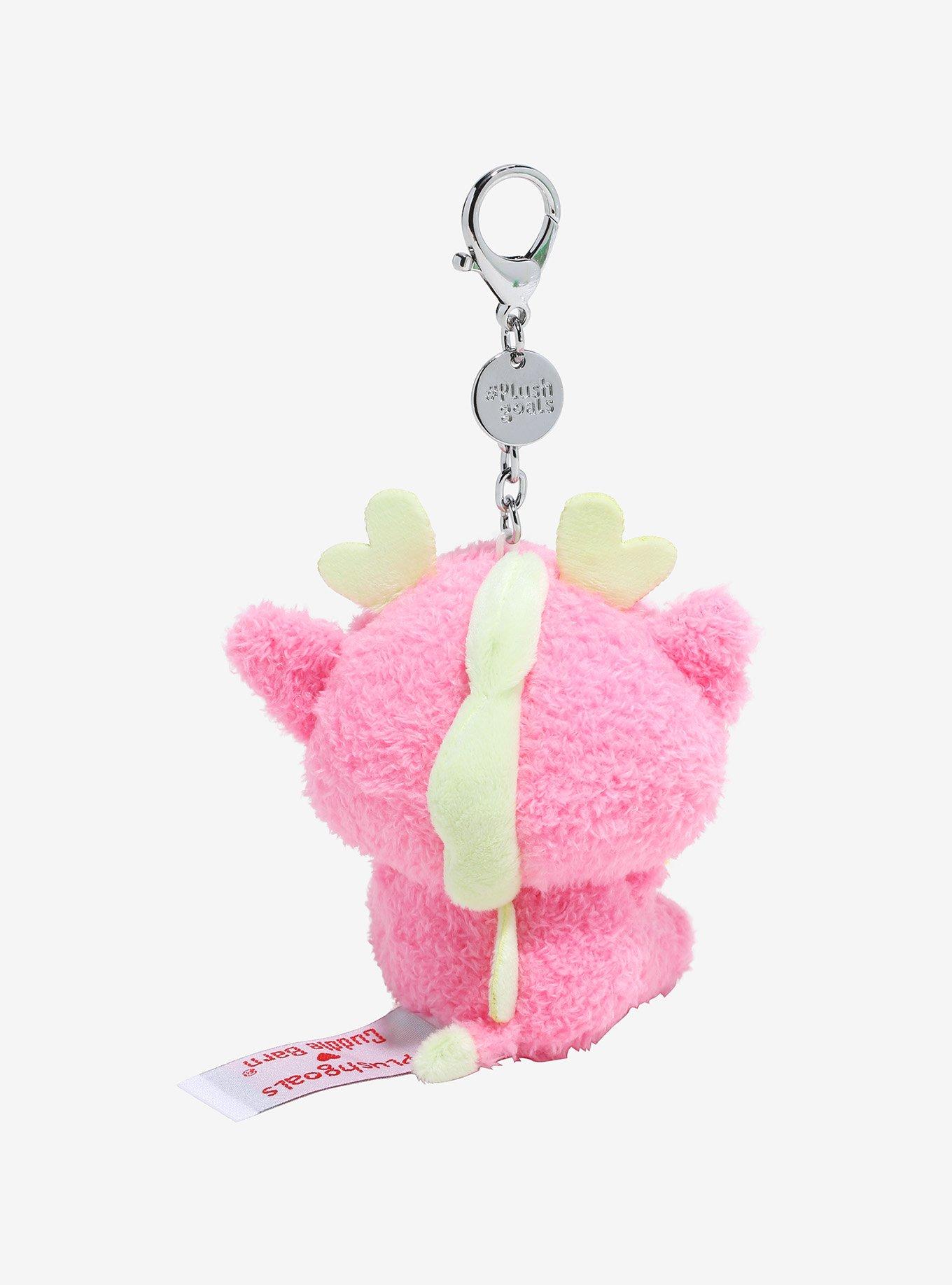 Cuddle Barn Dorian The Dragon Fruit Dragon Plush Key Chain, , alternate
