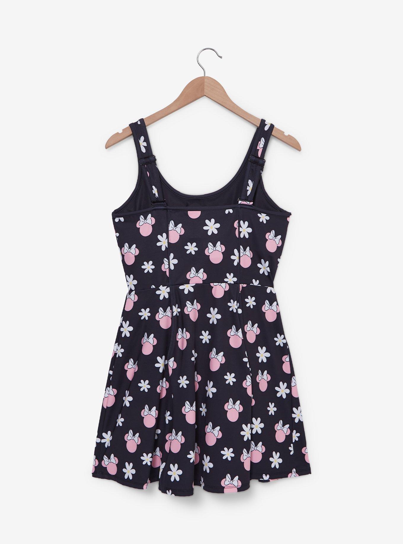 Disney Minnie Mouse Floral Allover Print Active Dress, , hi-res